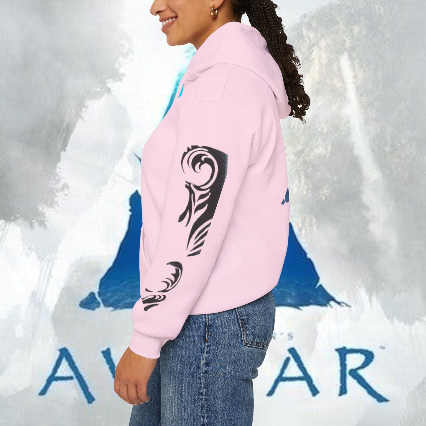 Avatar: Way of Water Na'Vi Hoodie — Indigenous-Inspired Design