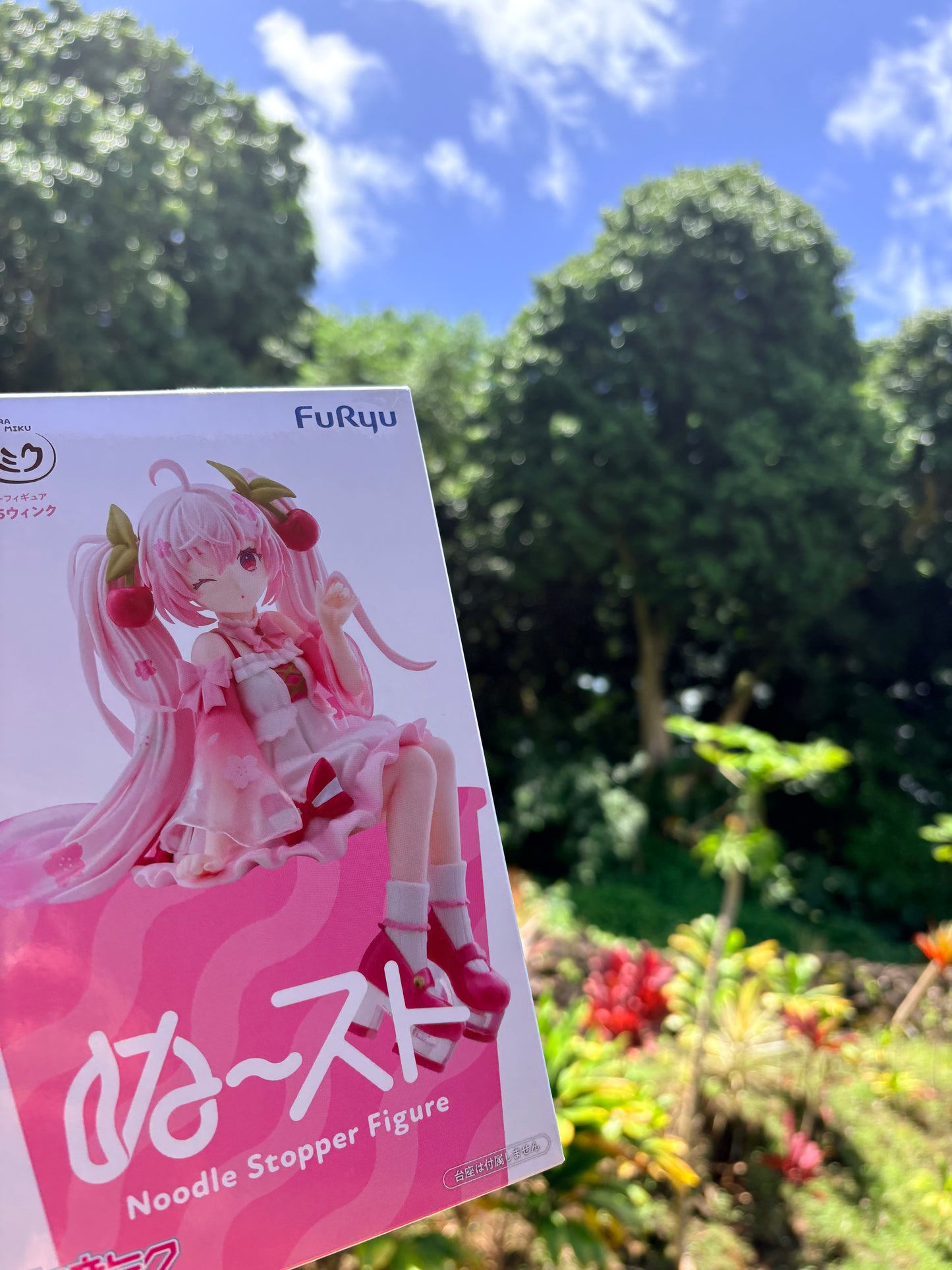 Sakura Miku noodle topper