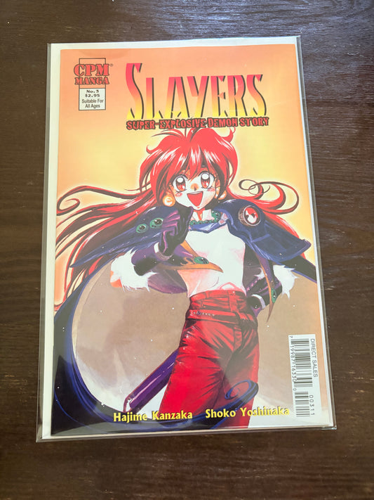 VINTAGE Slayers: Super-Explosive Demon Story Floppy Manga