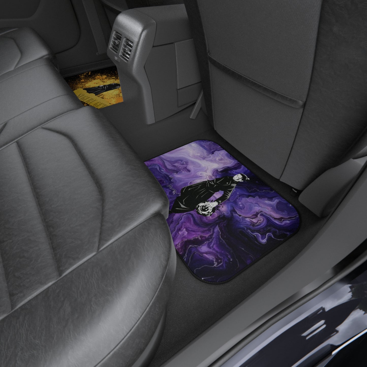Geto Character Car Mats Set of 4 — Stylized Design