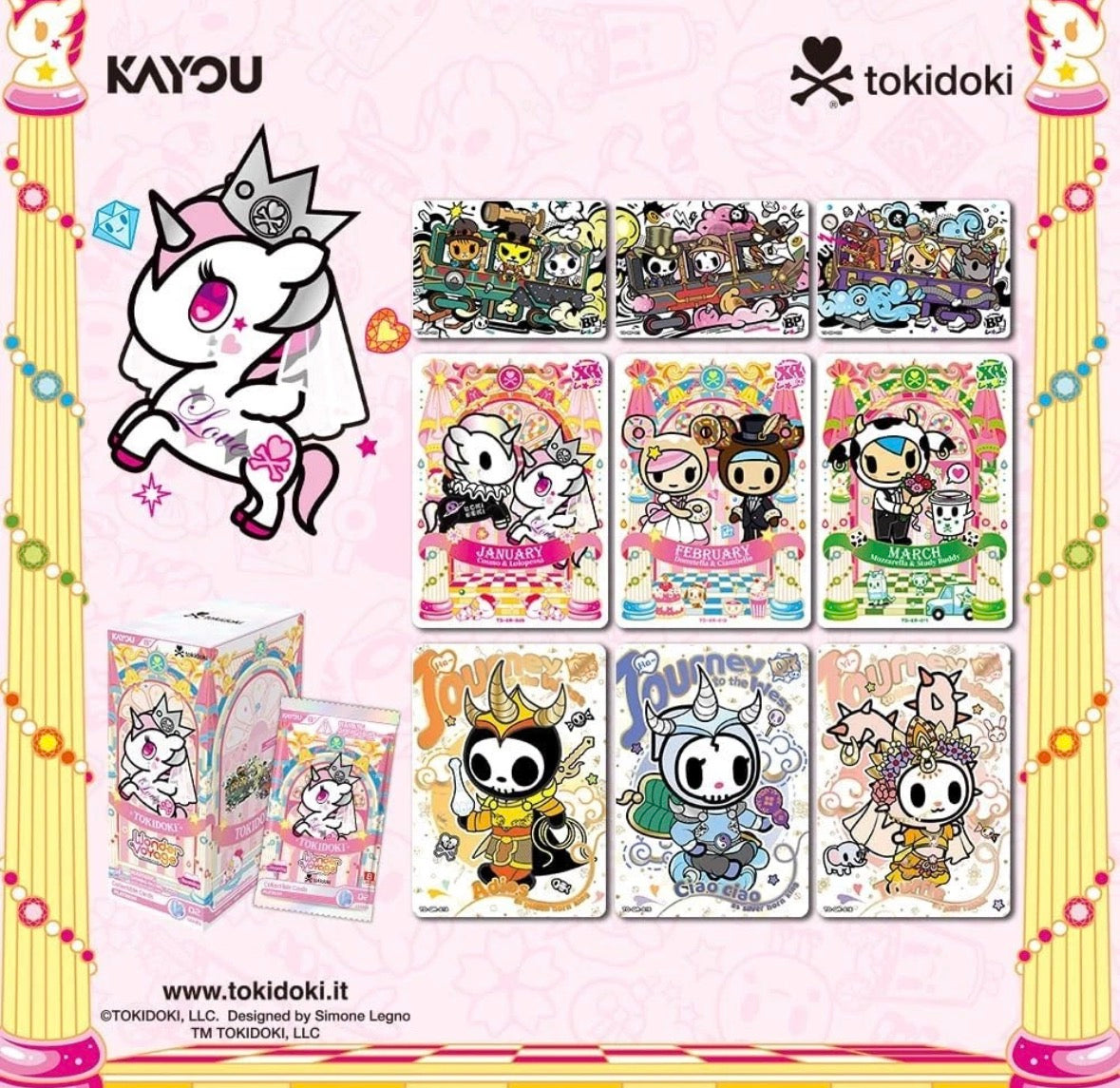 Tokidoki Kayou Booster Packs