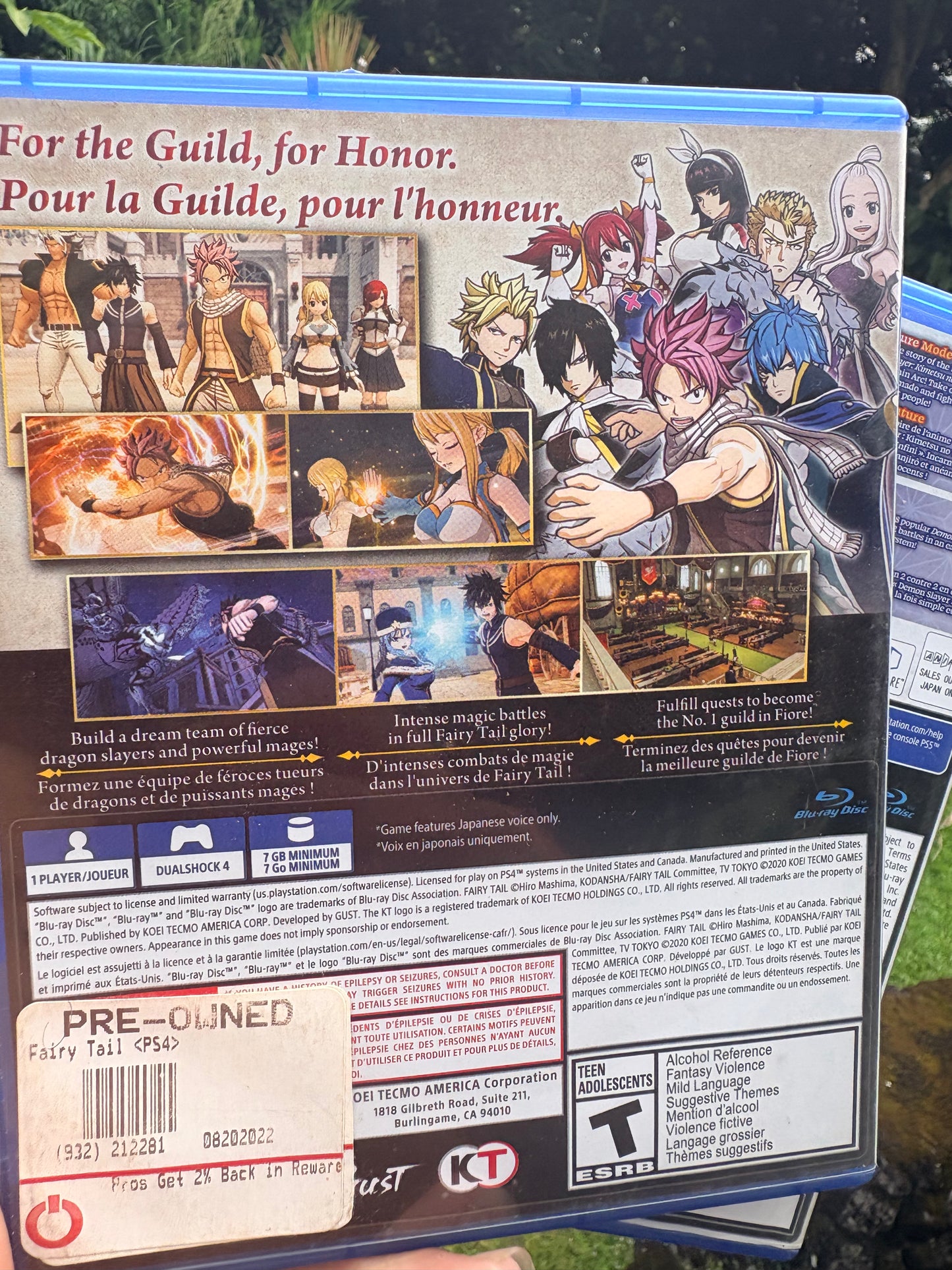 Fairytail PS4