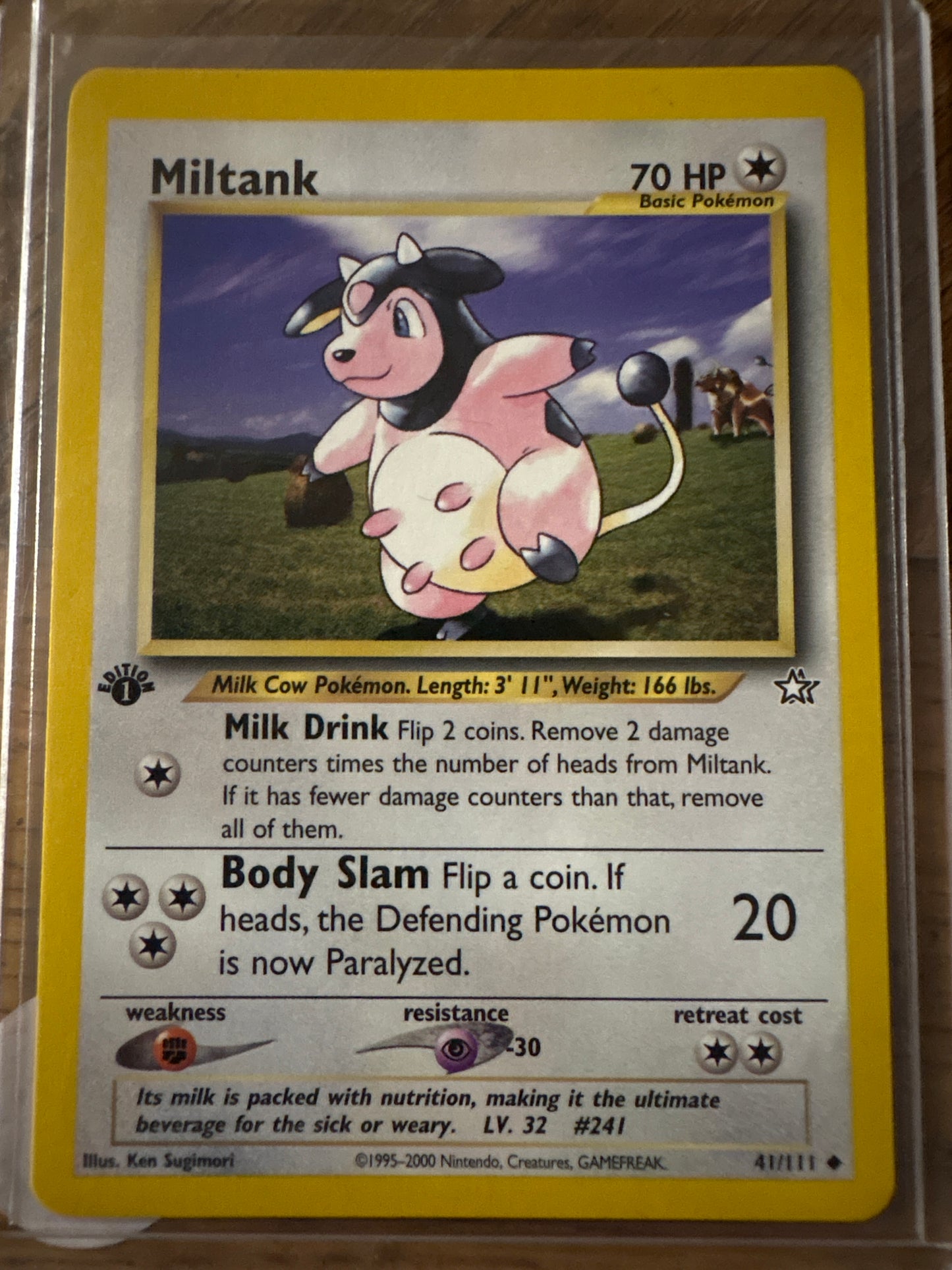 Vintage 1st ED. Miltank