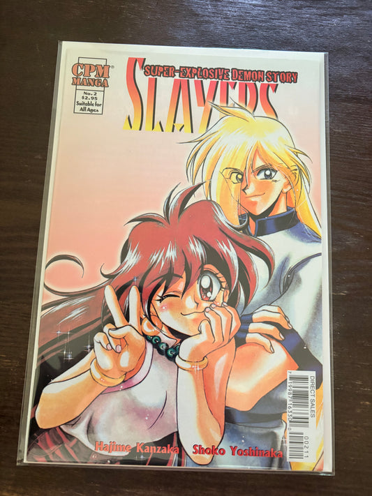 VINTAGE Slayers: Super-Explosive Demon Story Floppy Manga