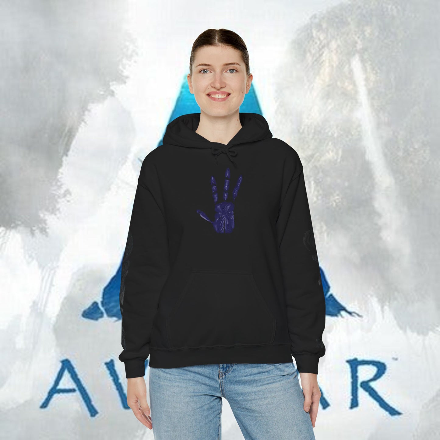 Avatar: Way of Water Na'Vi Hoodie — Indigenous-Inspired Design