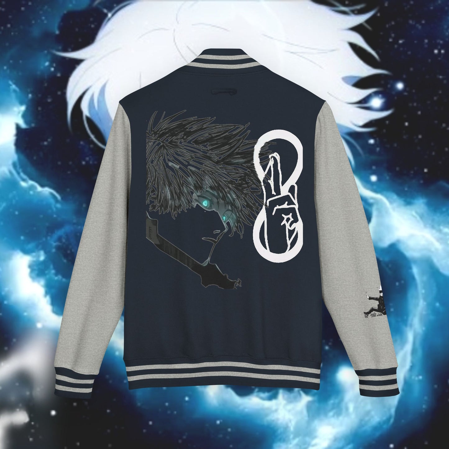 Gojo Satoru Infinite Void Letterman Jacket