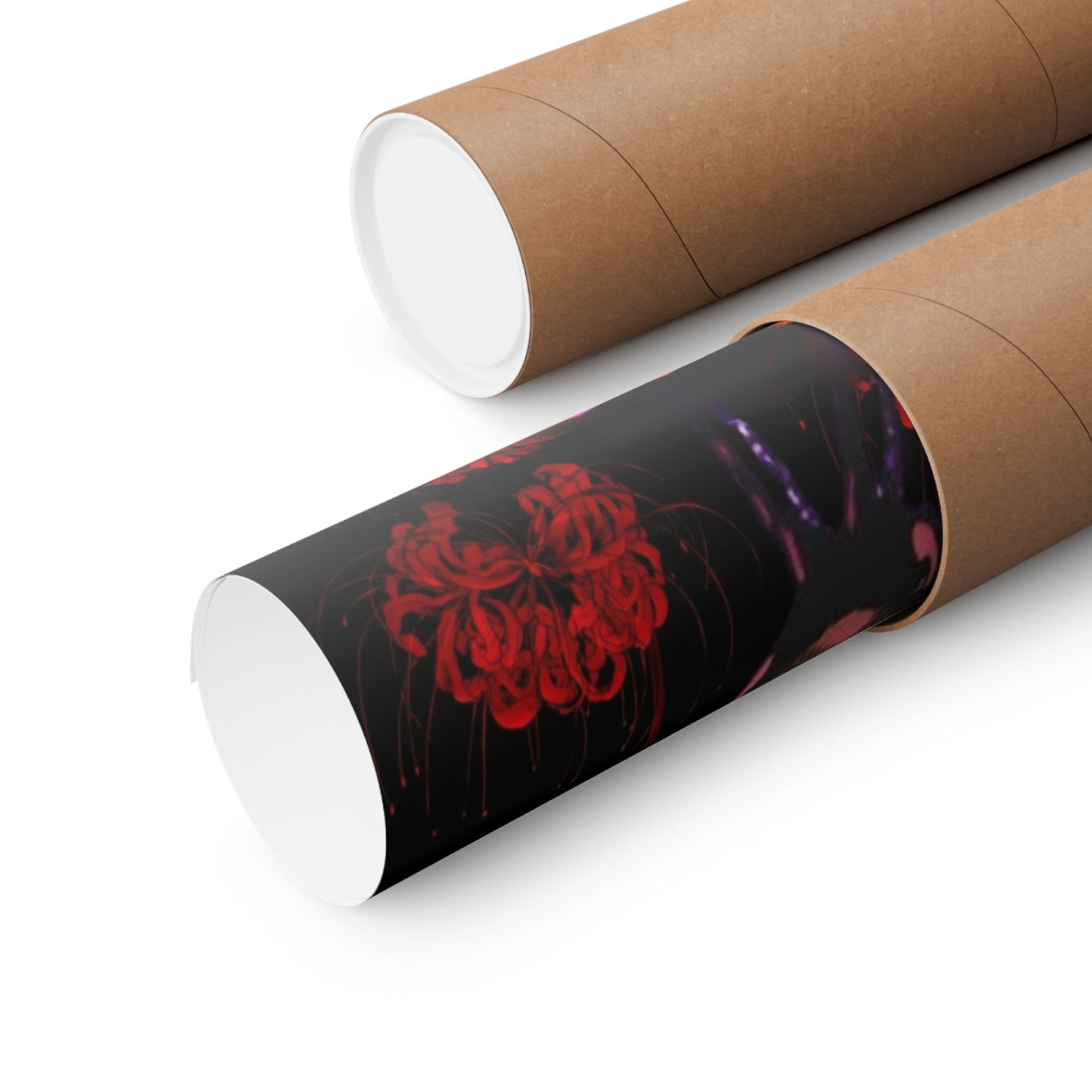 Tokyo Ghoul Kaneki Mask Matte Horizontal Poster — Dark Anime Wall Art