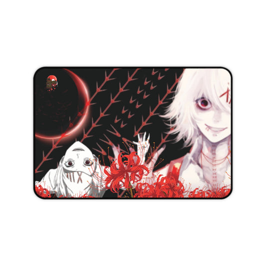 Tokyo Ghoul Juuzou Stitched Design Desk Mat — Red Spider Lily