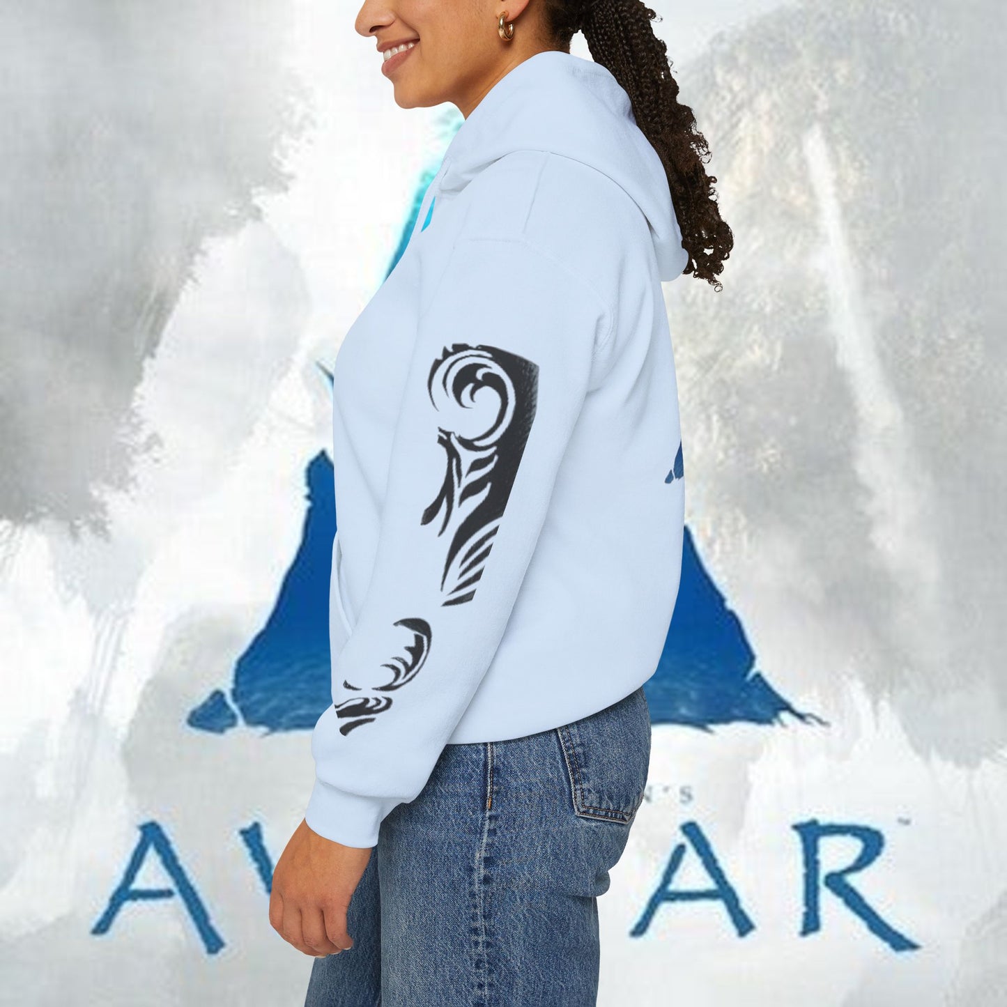 Avatar: Way of Water Na'Vi Hoodie — Indigenous-Inspired Design