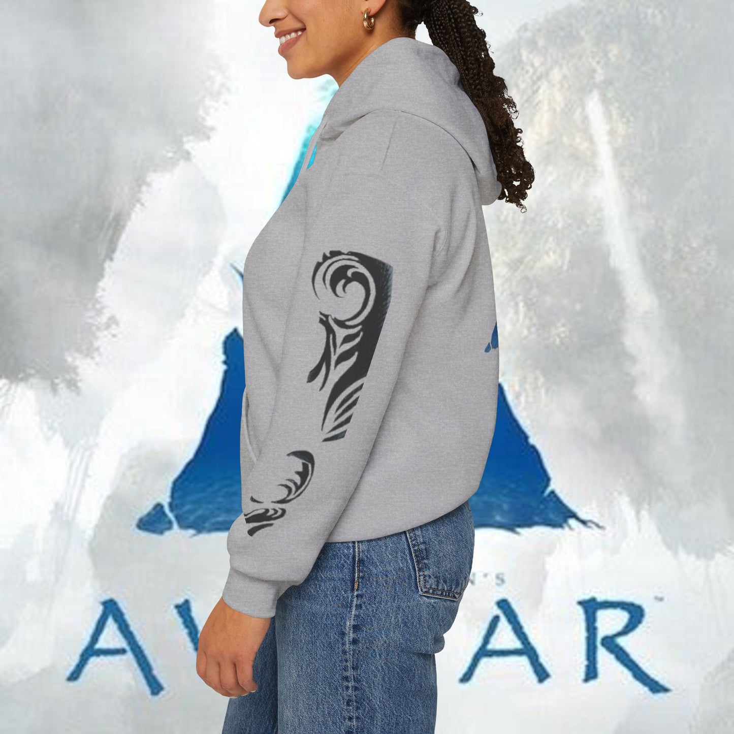 Avatar: Way of Water Na'Vi Hoodie — Indigenous-Inspired Design