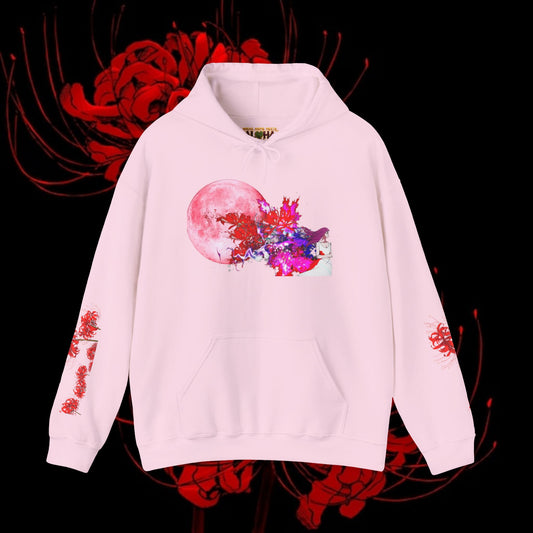 Kaneki's Duality Hoodie — Rize & Touka Red Spider Lily Sweatshirt