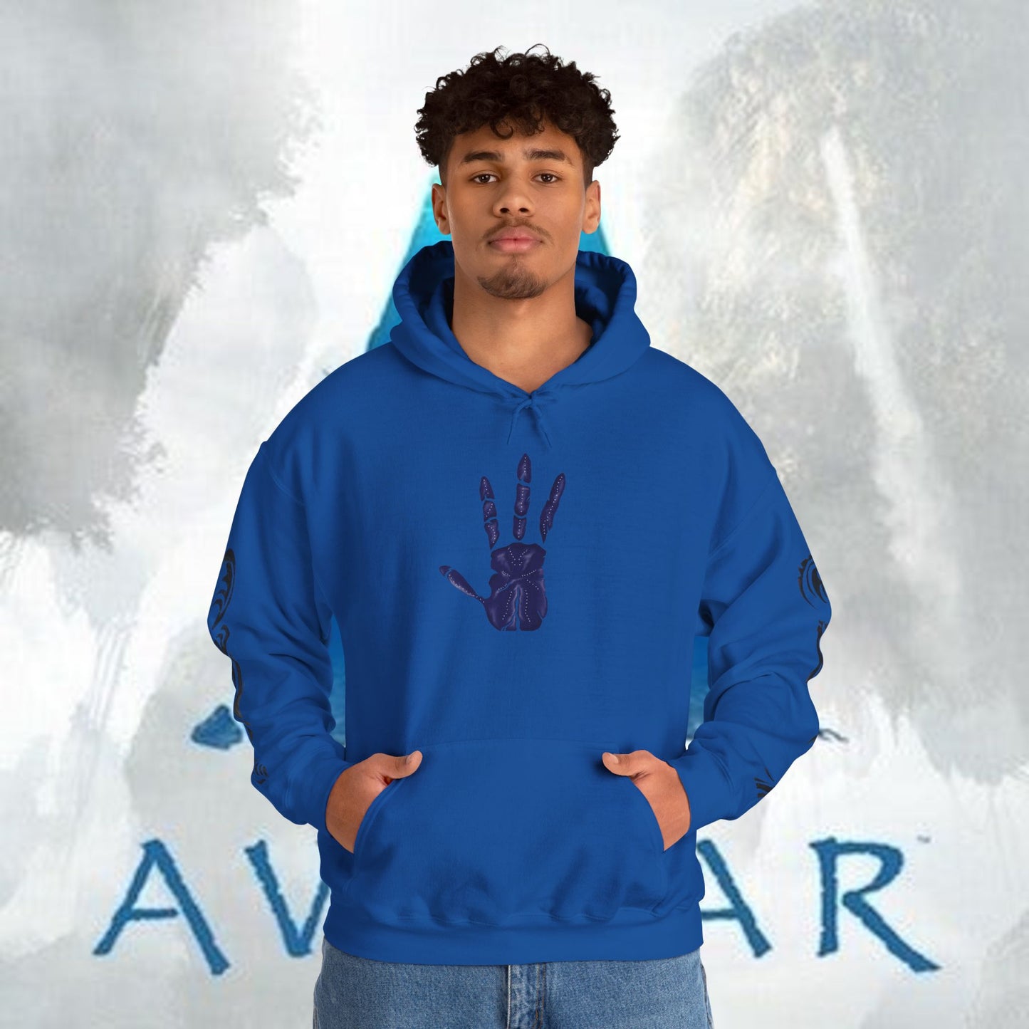 Avatar: Way of Water Na'Vi Hoodie — Indigenous-Inspired Design