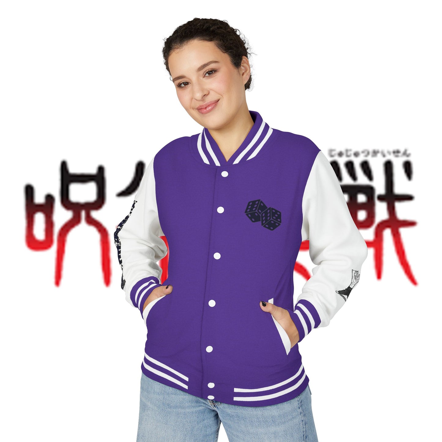 Hakari Domain Expansion Letterman Jacket — "Idle Death Gamble"