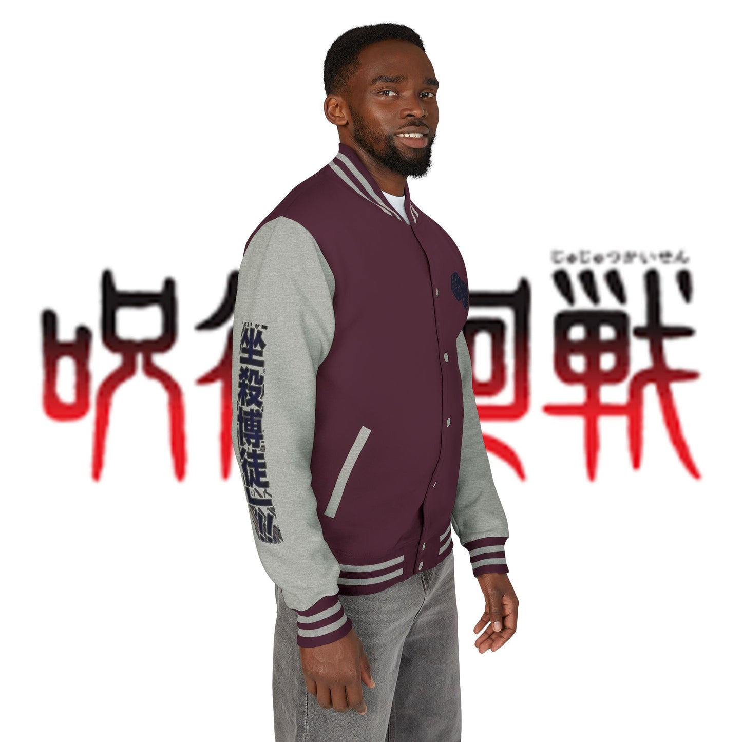 Hakari Domain Expansion Letterman Jacket — "Idle Death Gamble"