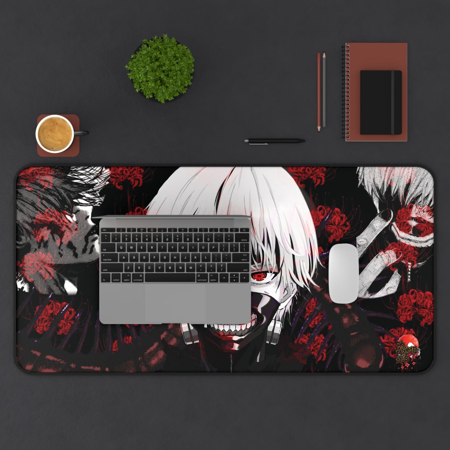 Kaneki Tokyo Ghoul Desk Mat — Anime Gaming Mouse Pad