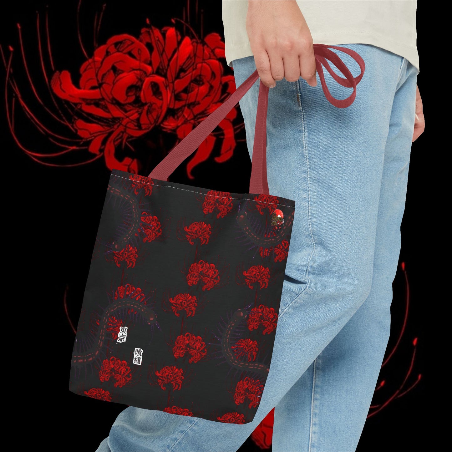 Tokyo Ghoul Inspired Da Animehub Tote Bag — Anime Aesthetic All-Over Print