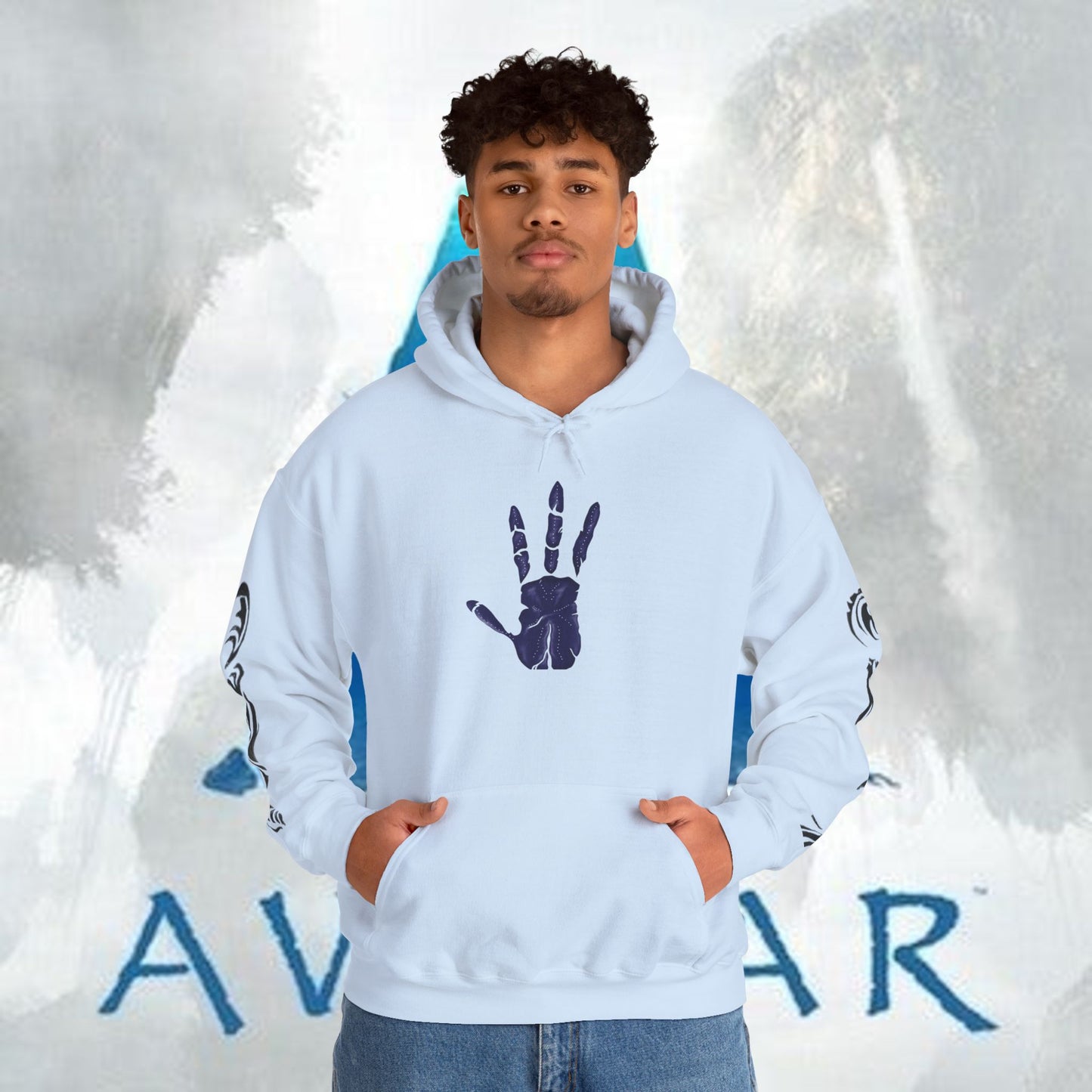 Avatar: Way of Water Na'Vi Hoodie — Indigenous-Inspired Design
