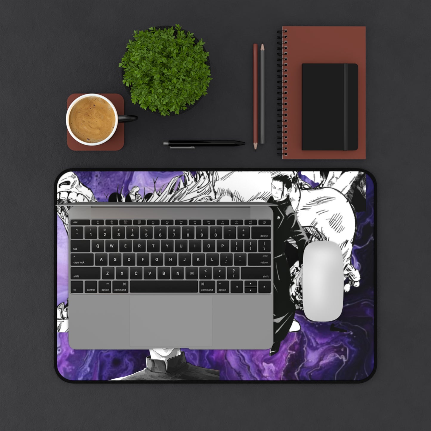 Jujutsu Kaisen-Inspired 'Young Geto' Manga Rainbow Dragon Desk Mat