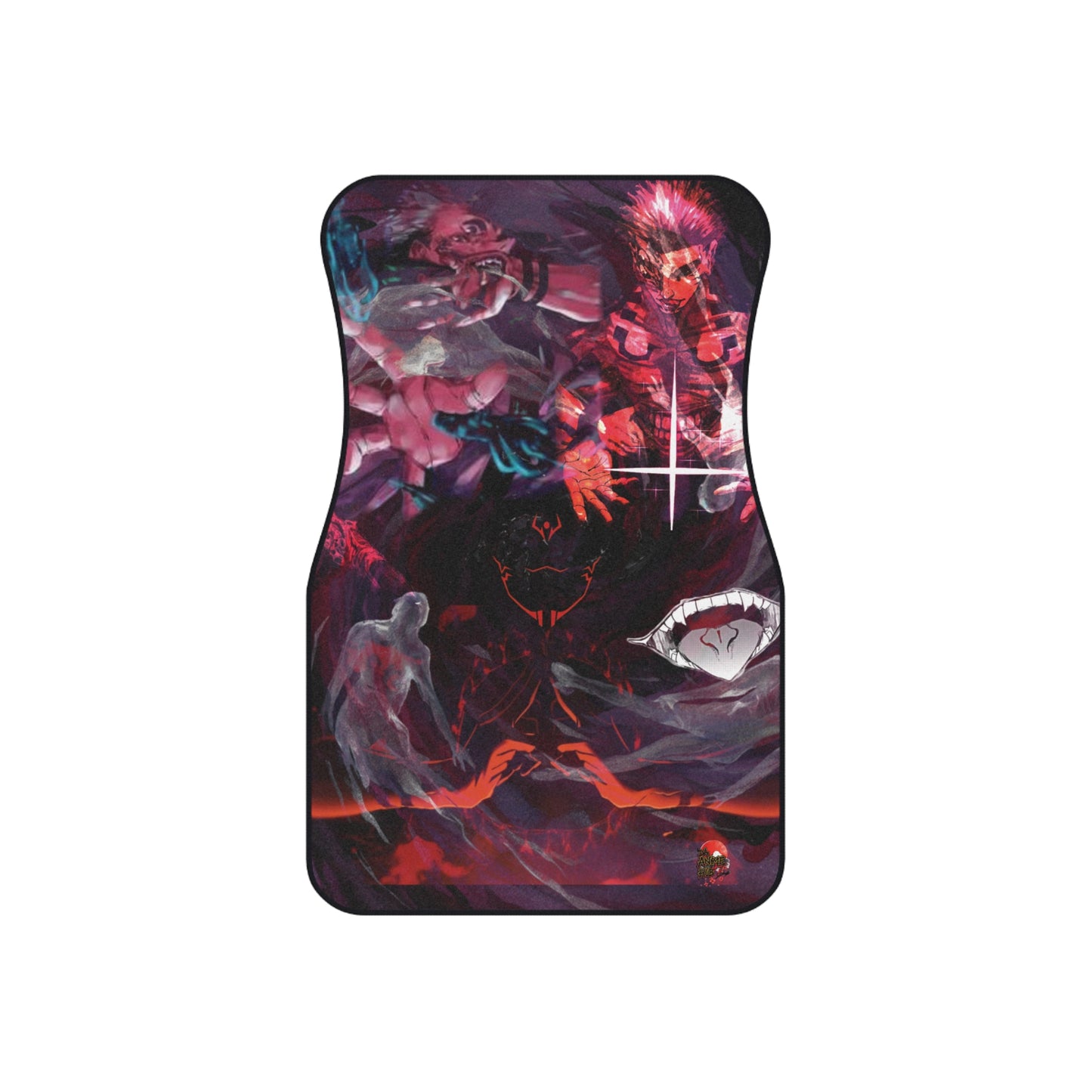 Duel of the two strongest, Car Mat Design (Set of 4)