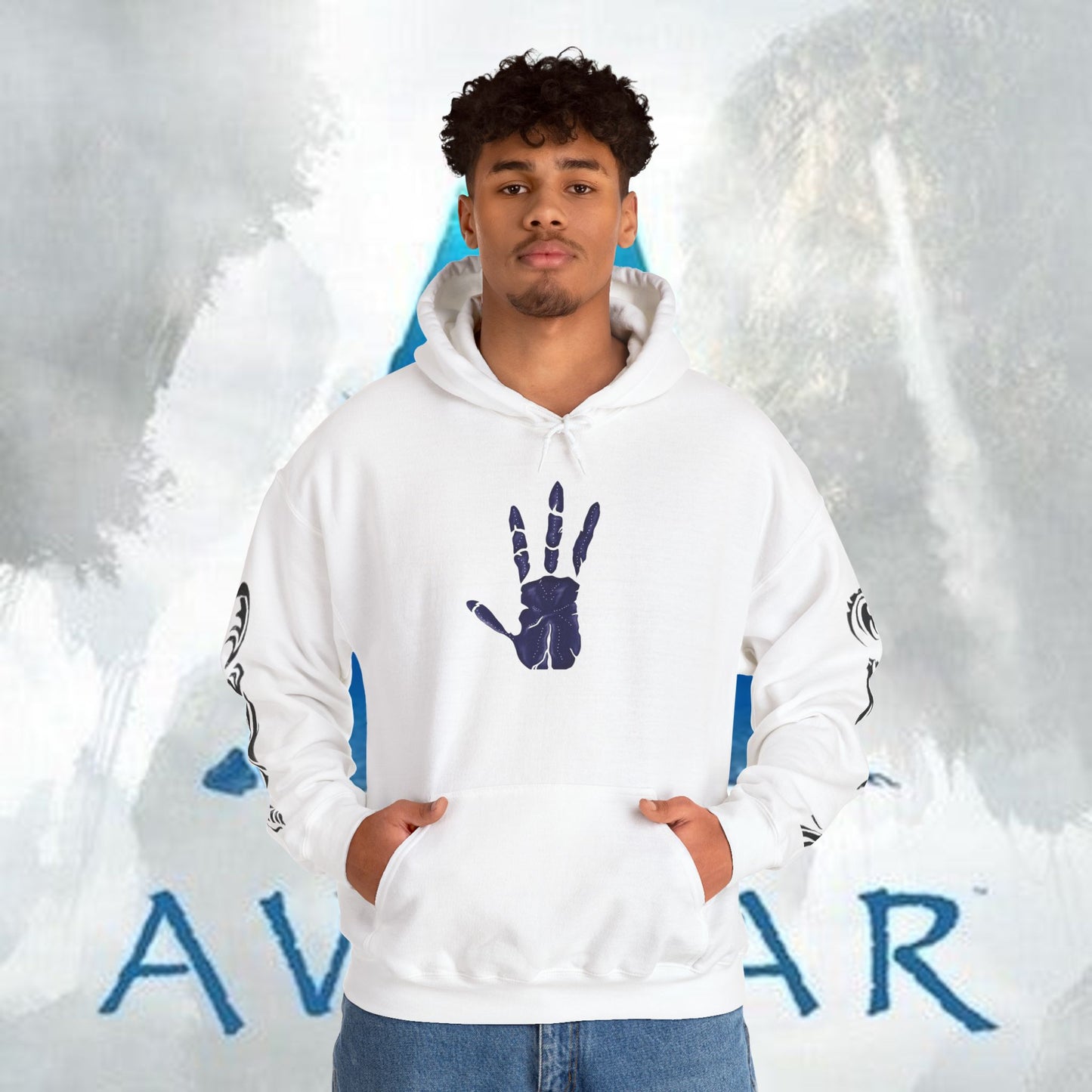 Avatar: Way of Water Na'Vi Hoodie — Indigenous-Inspired Design