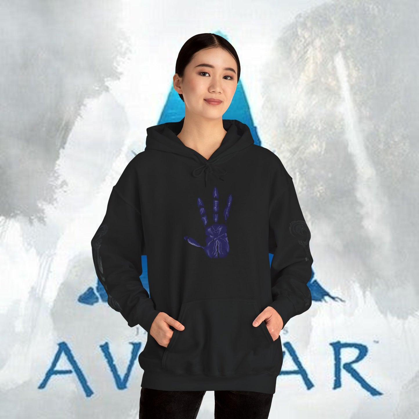 Avatar: Way of Water Na'Vi Hoodie — Indigenous-Inspired Design