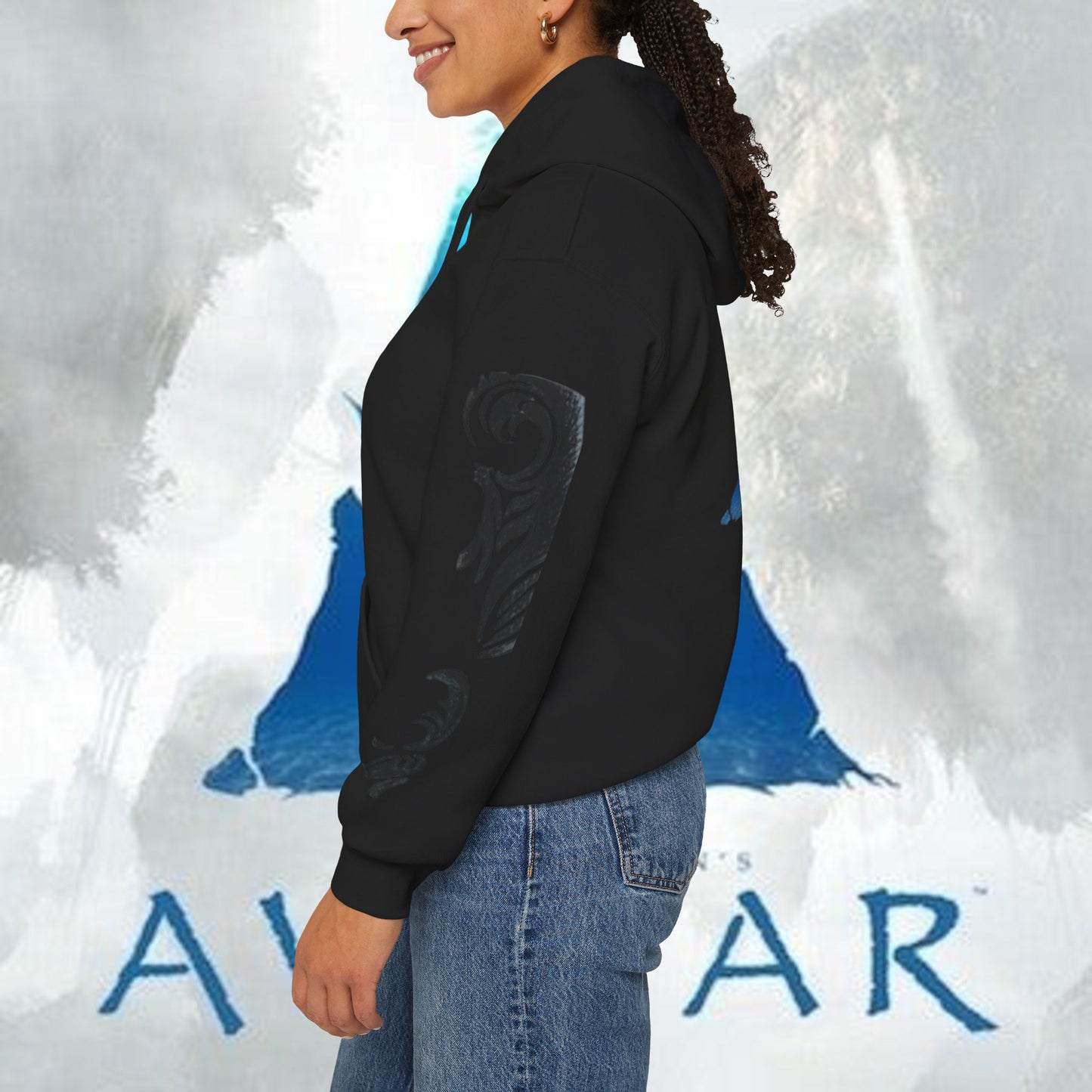 Avatar: Way of Water Na'Vi Hoodie — Indigenous-Inspired Design