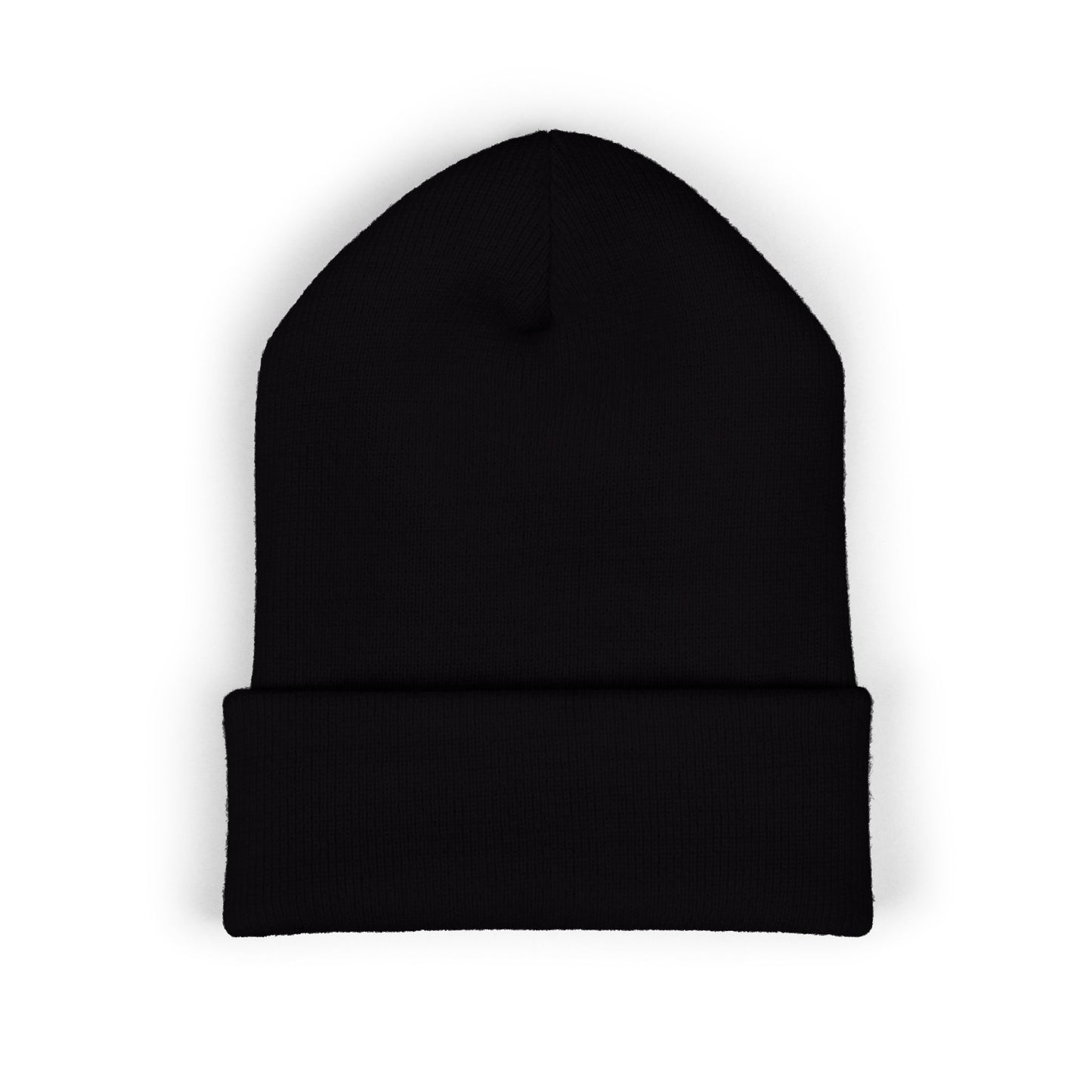 Where Anime Meets Aloha Embroidered Beanie — Classic Cuffed Knit Hat