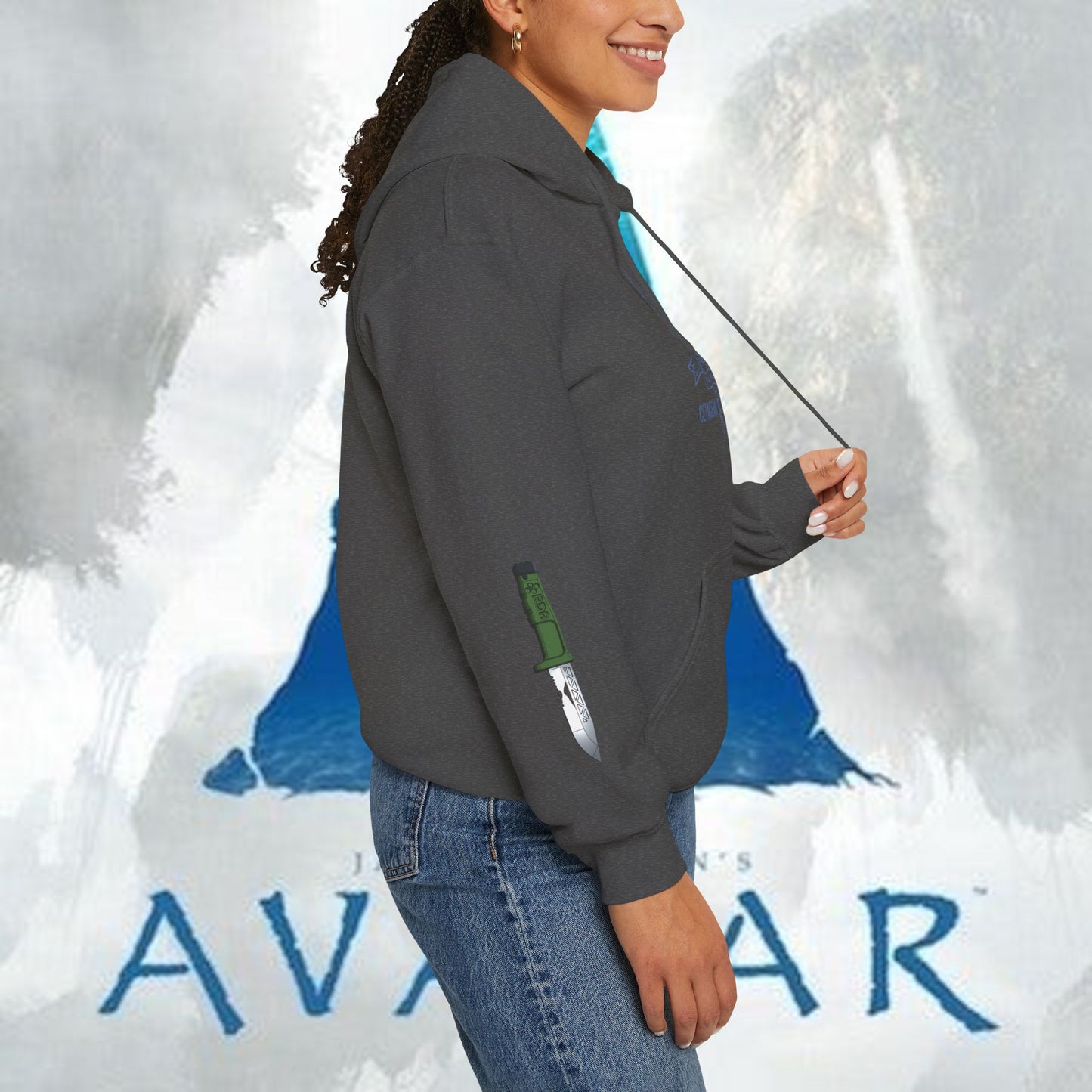 Recom 1 Hoodie — Avatar Graphic Pullover