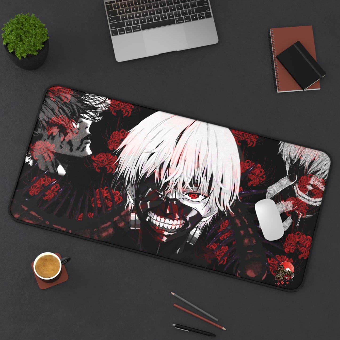 Kaneki Tokyo Ghoul Desk Mat — Anime Gaming Mouse Pad