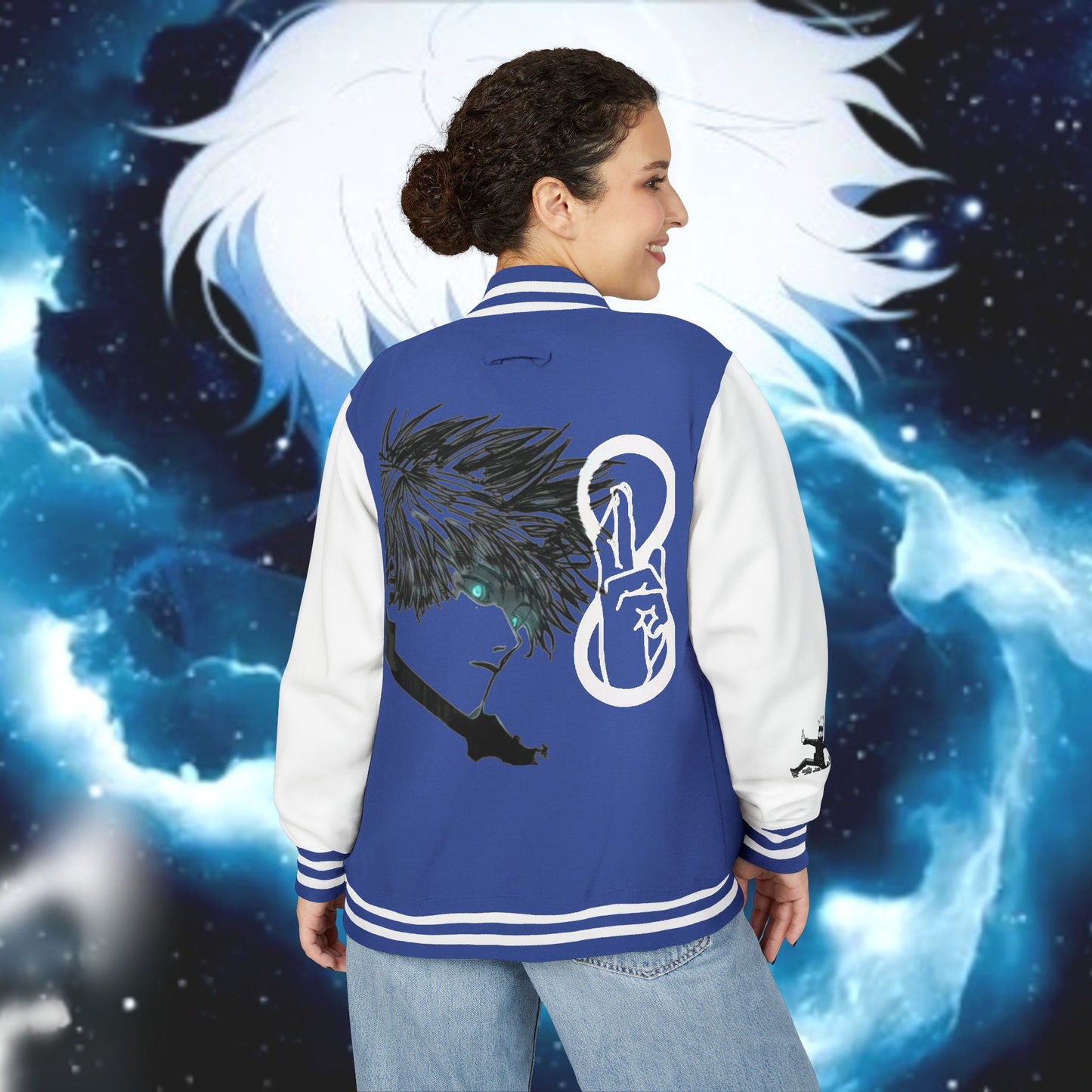 Gojo Satoru Infinite Void Letterman Jacket