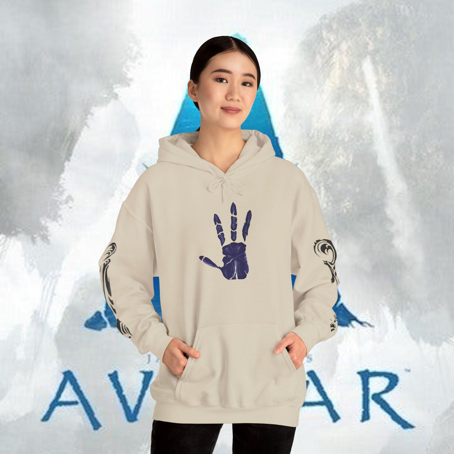 Avatar: Way of Water Na'Vi Hoodie — Indigenous-Inspired Design