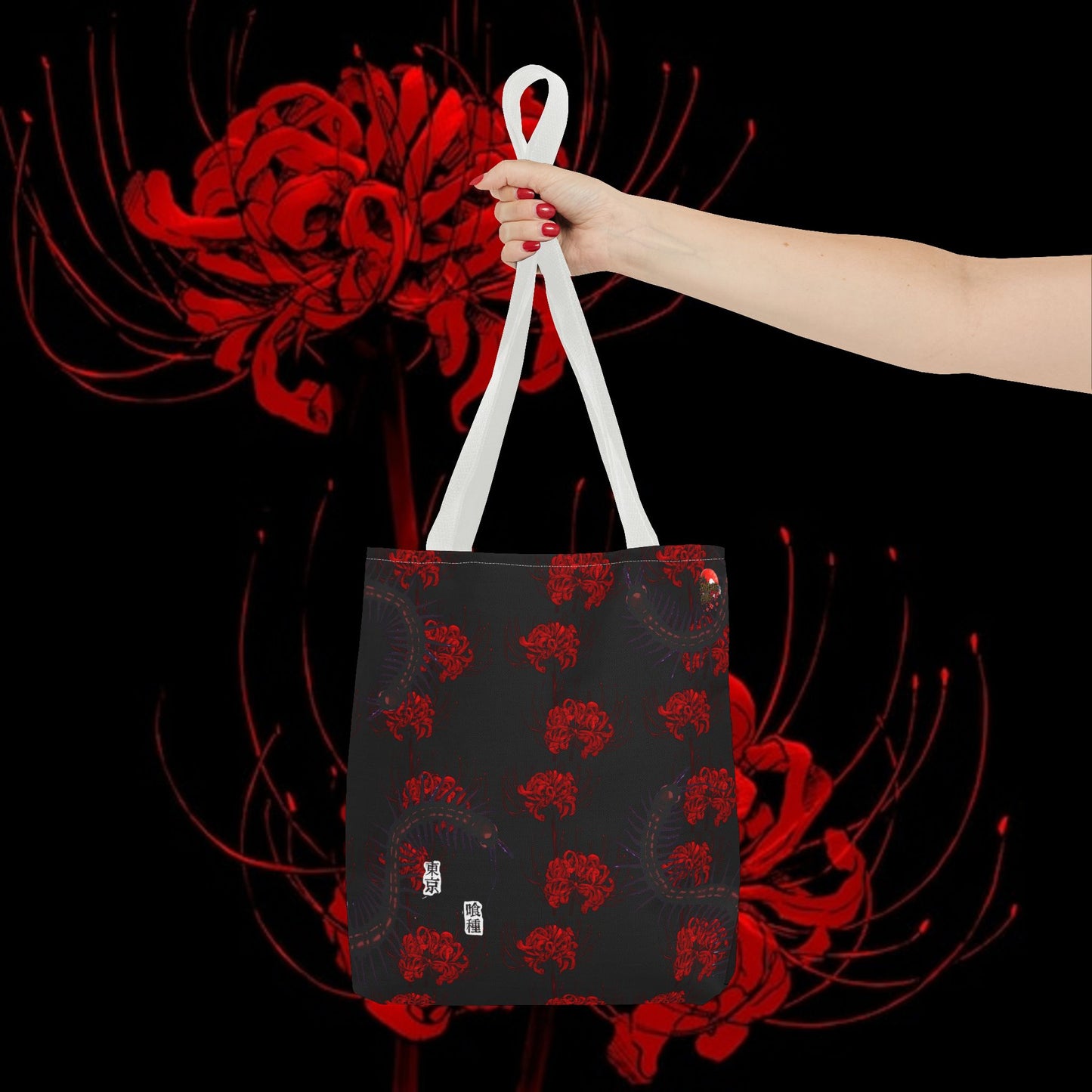 Tokyo Ghoul Inspired Da Animehub Tote Bag — Anime Aesthetic All-Over Print