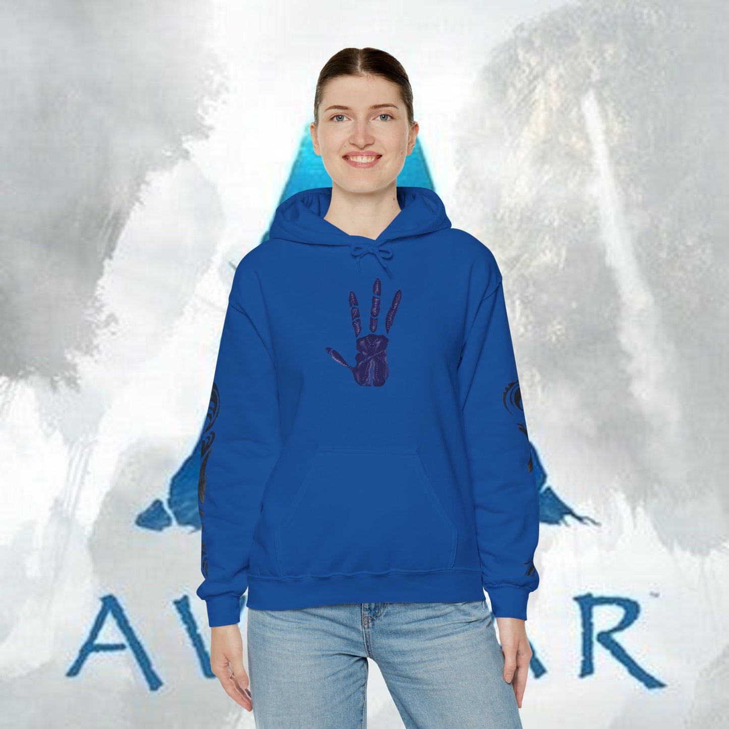 Avatar: Way of Water Na'Vi Hoodie — Indigenous-Inspired Design