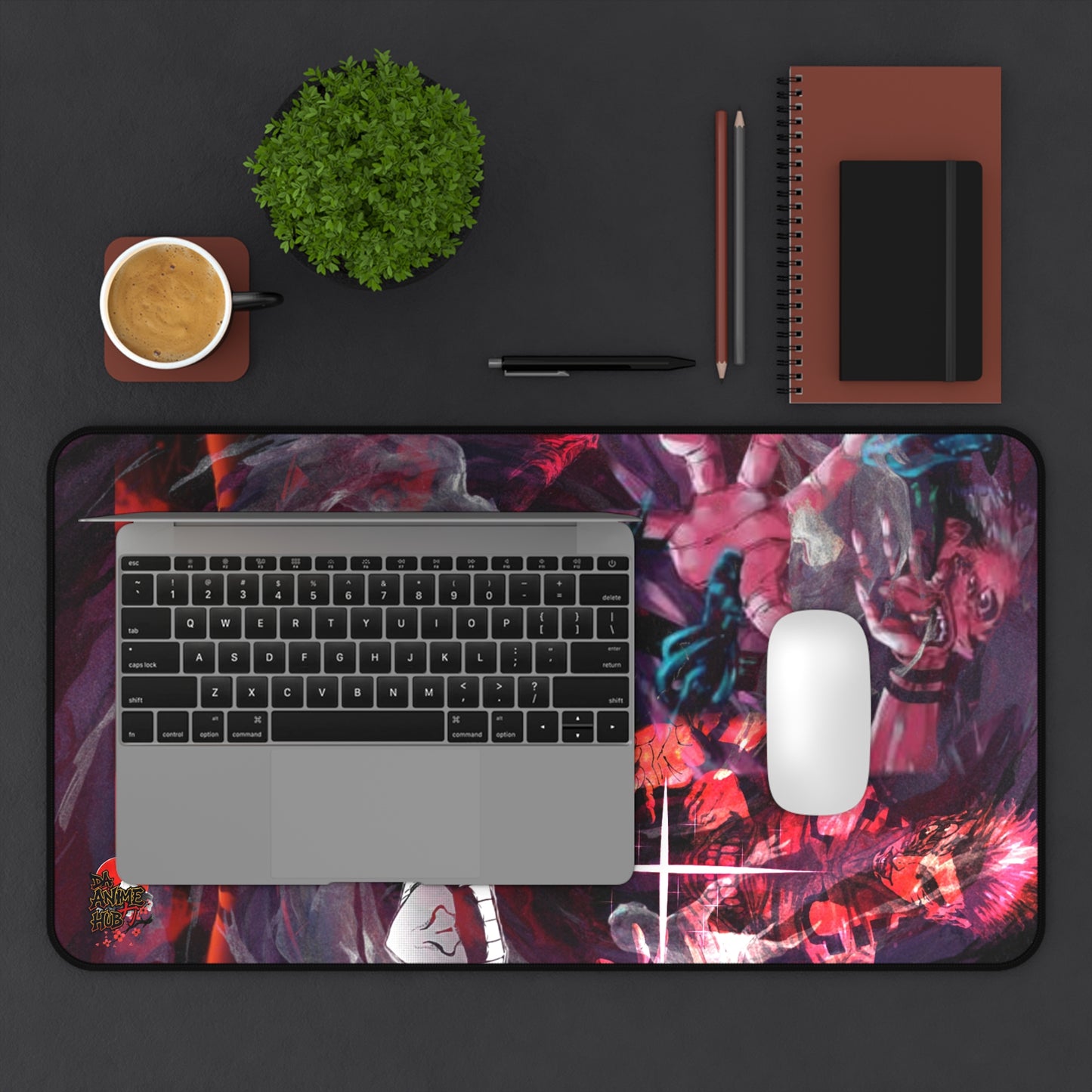 Eerie "King of Curses" Desk Mat — Gaming Mouse Pad