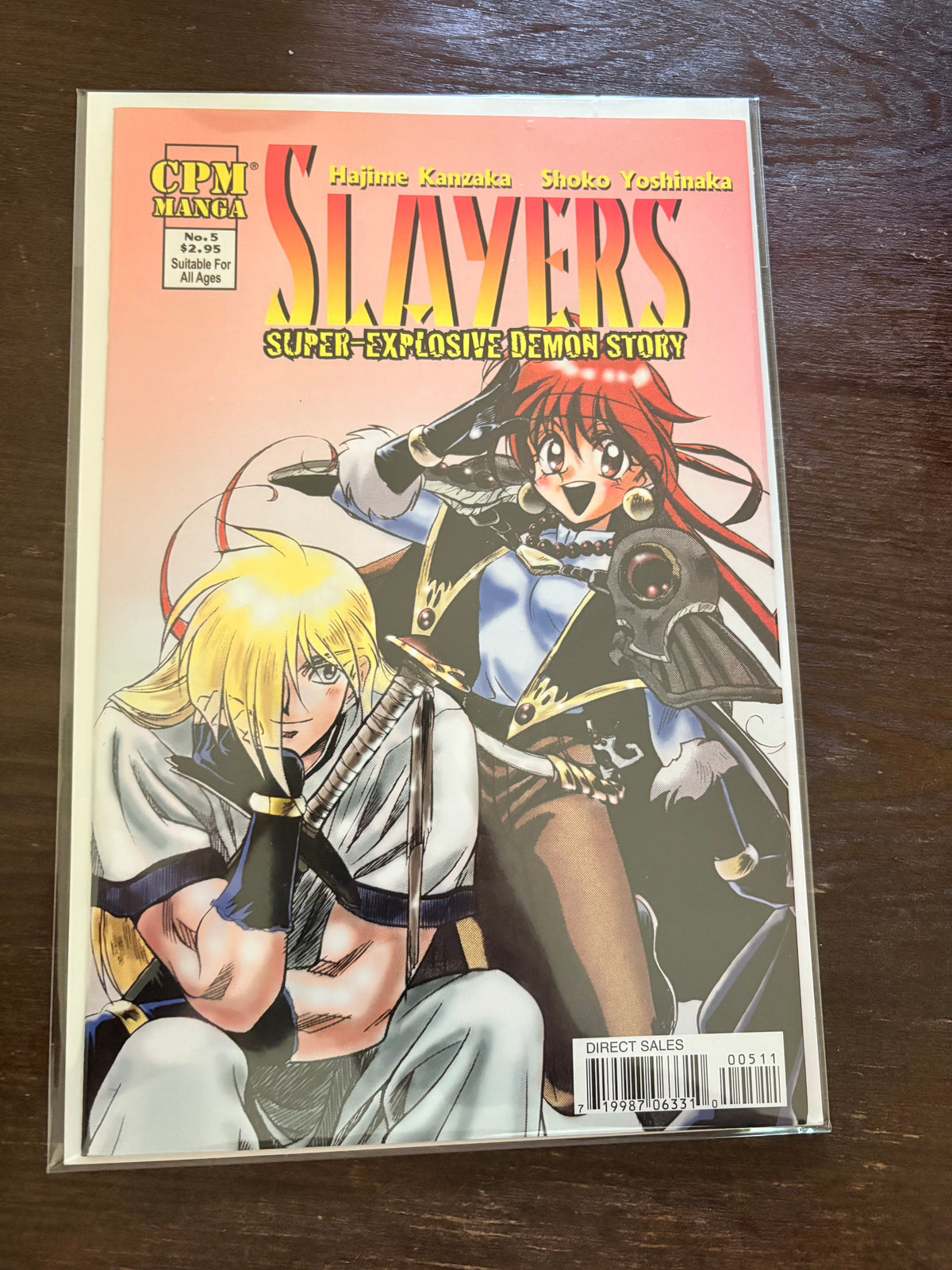 VINTAGE Slayers: Super-Explosive Demon Story Floppy Manga