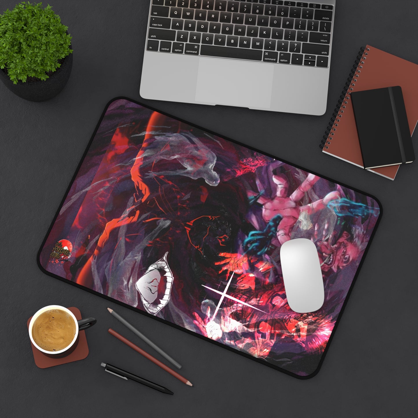 Eerie "King of Curses" Desk Mat — Gaming Mouse Pad