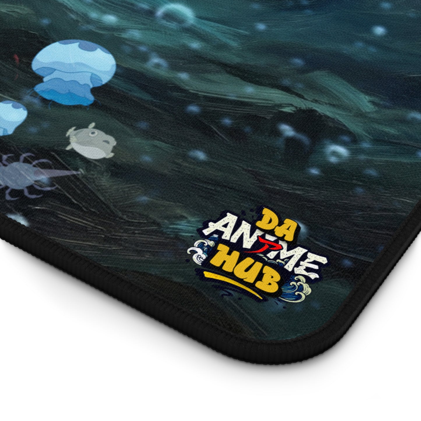 Ponyo-Inspired Deep Sea Exploration Desk Mat — Cute Studio Ghibli Style