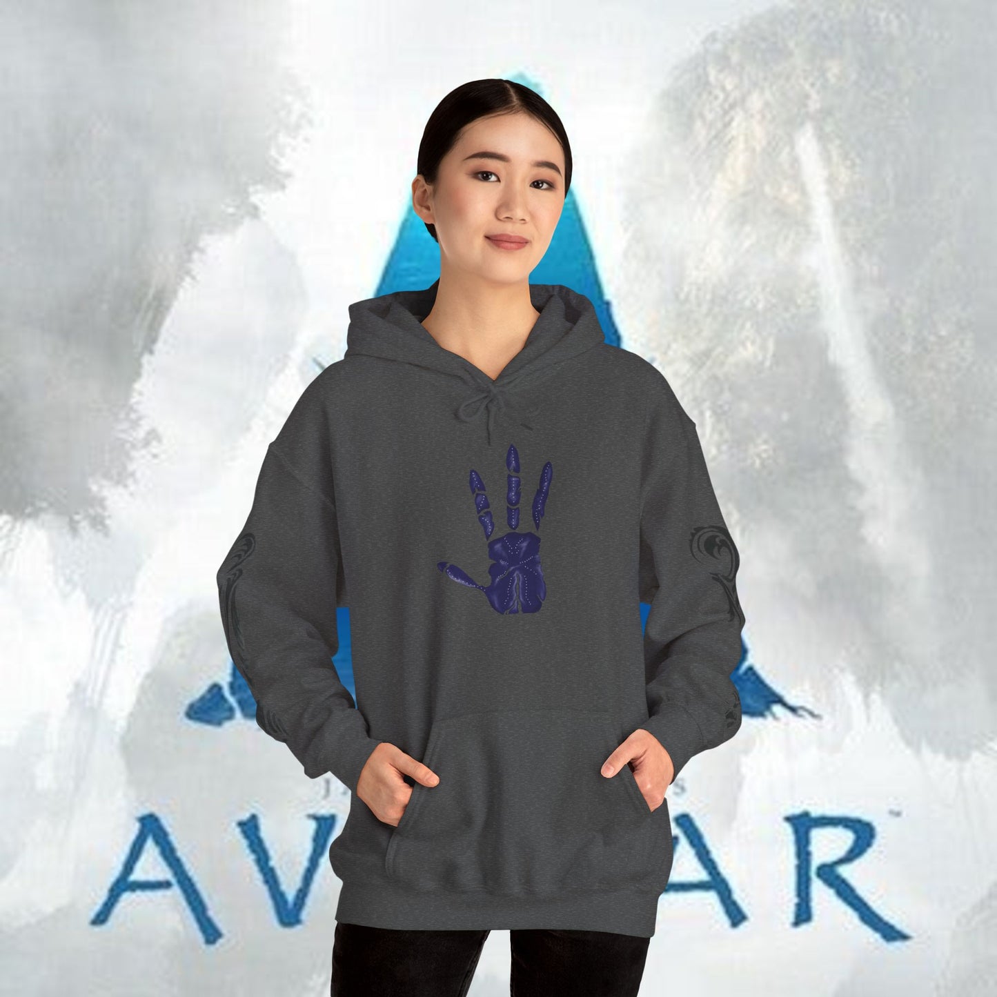 Avatar: Way of Water Na'Vi Hoodie — Indigenous-Inspired Design