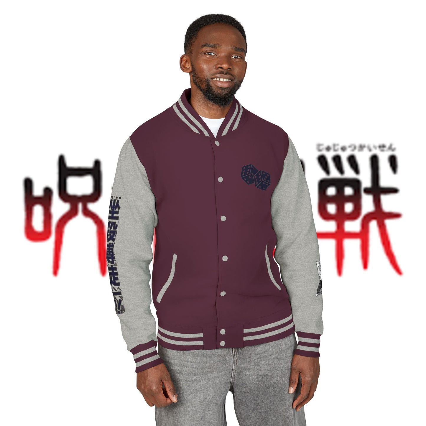 Hakari Domain Expansion Letterman Jacket — "Idle Death Gamble"