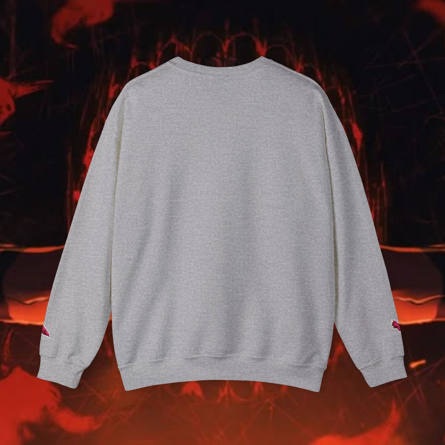 King of Curses Embroidered Crewneck Sweatshirt