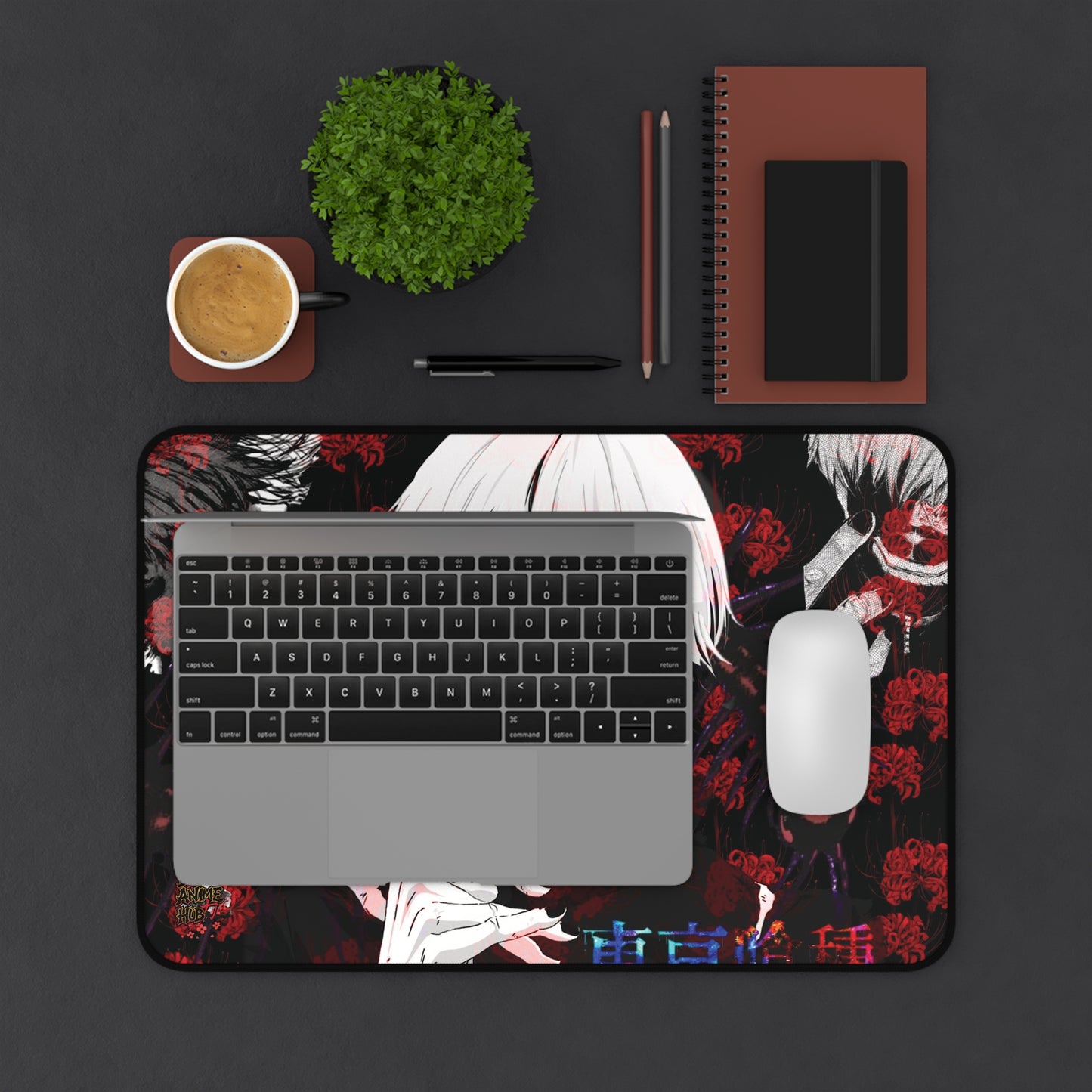 Kaneki Tokyo Ghoul Desk Mat — Anime Gaming Mouse Pad