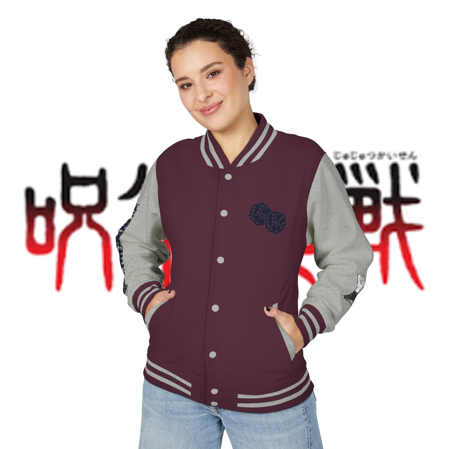 Hakari Domain Expansion Letterman Jacket — "Idle Death Gamble"