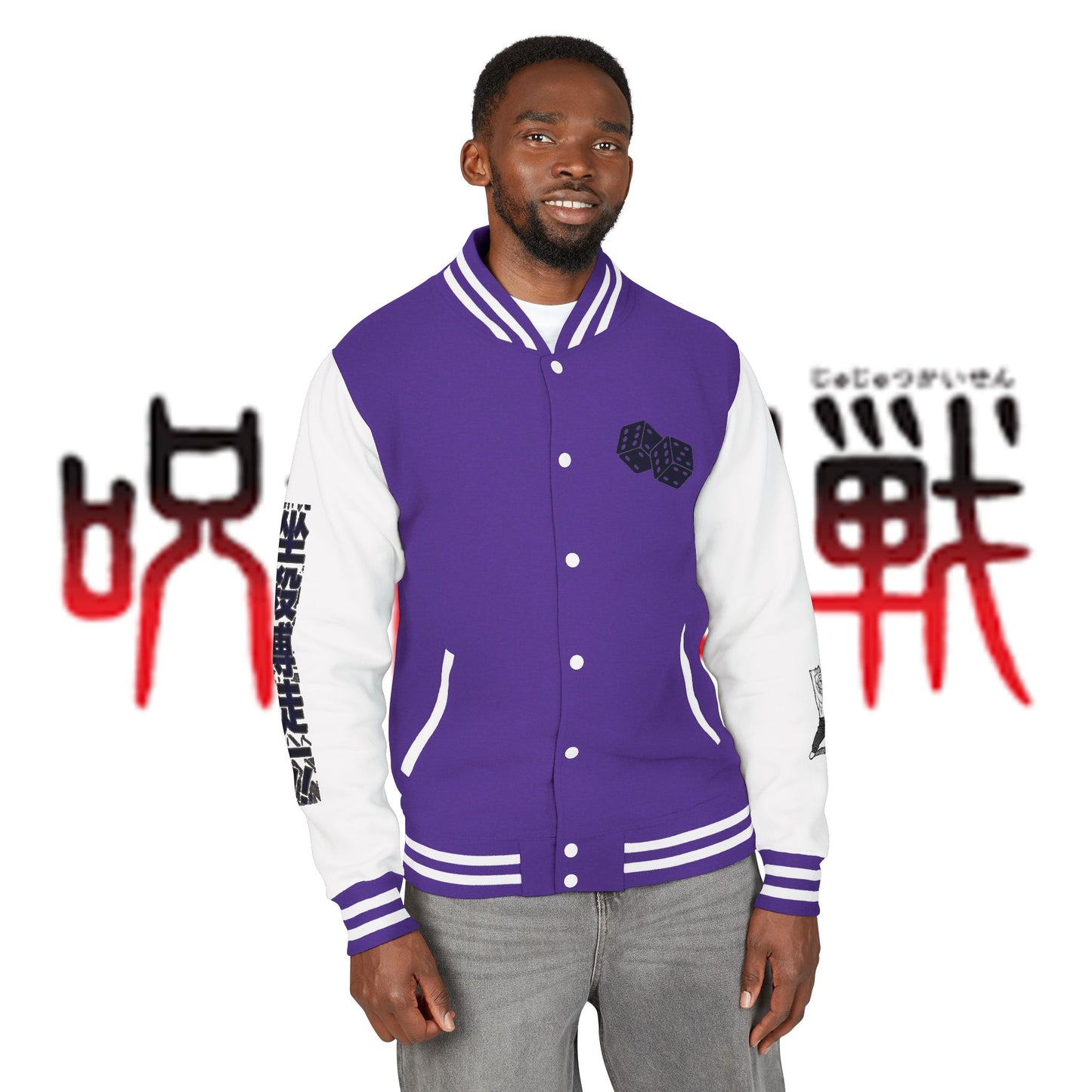 Hakari Domain Expansion Letterman Jacket — "Idle Death Gamble"