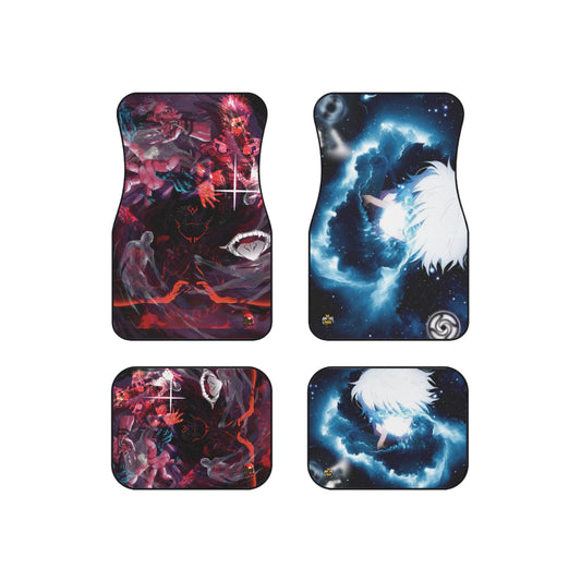 Duel of the two strongest, Car Mat Design (Set of 4)