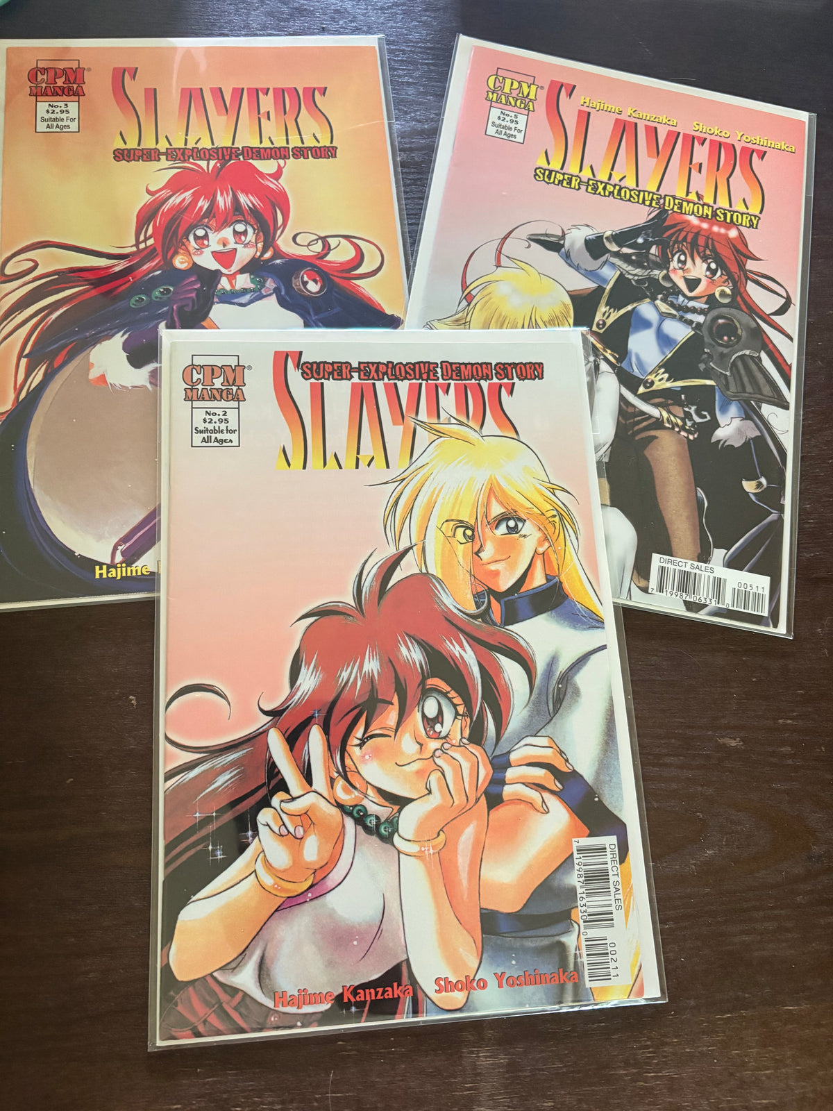 VINTAGE Slayers: Super-Explosive Demon Story Floppy Manga
