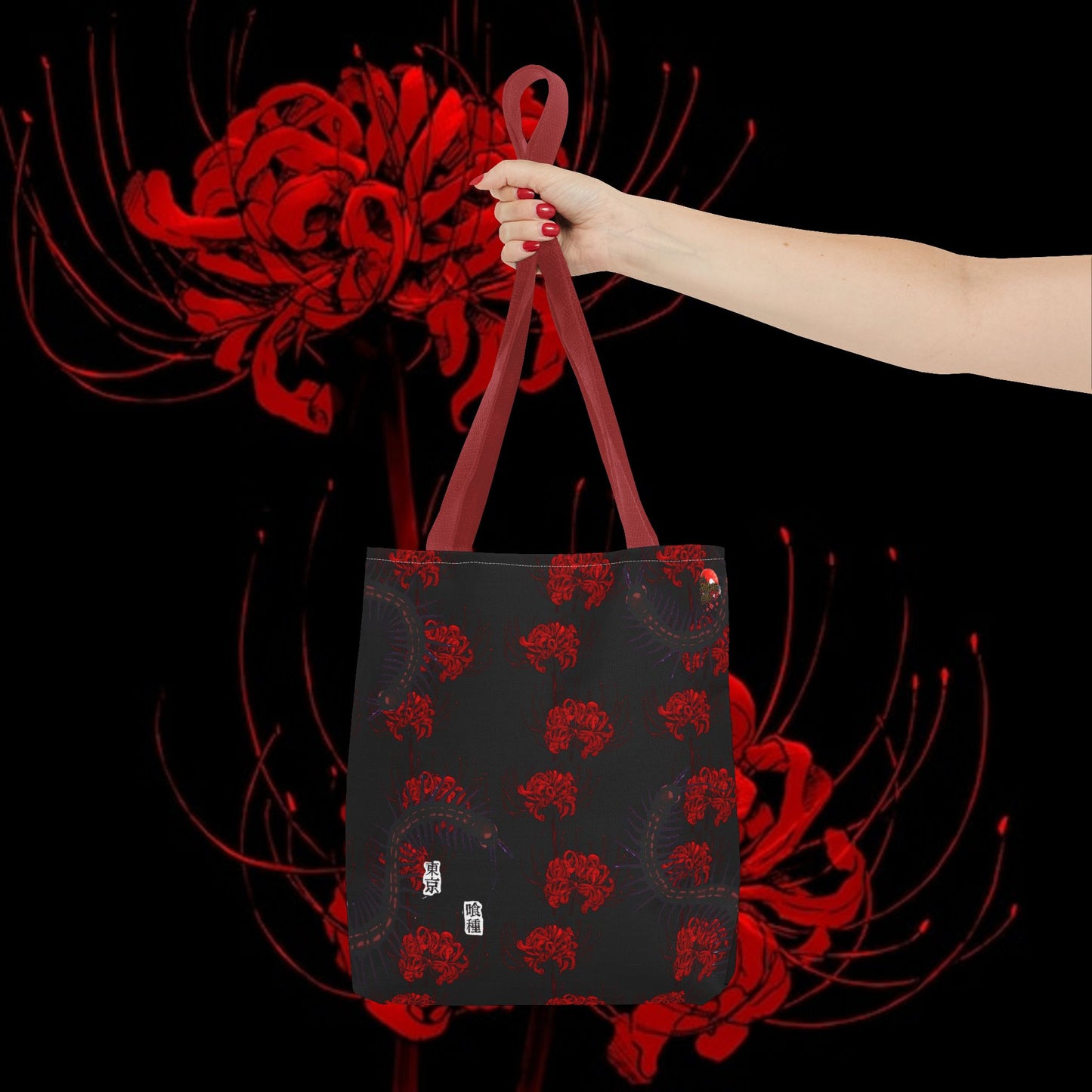 Tokyo Ghoul Inspired Da Animehub Tote Bag — Anime Aesthetic All-Over Print