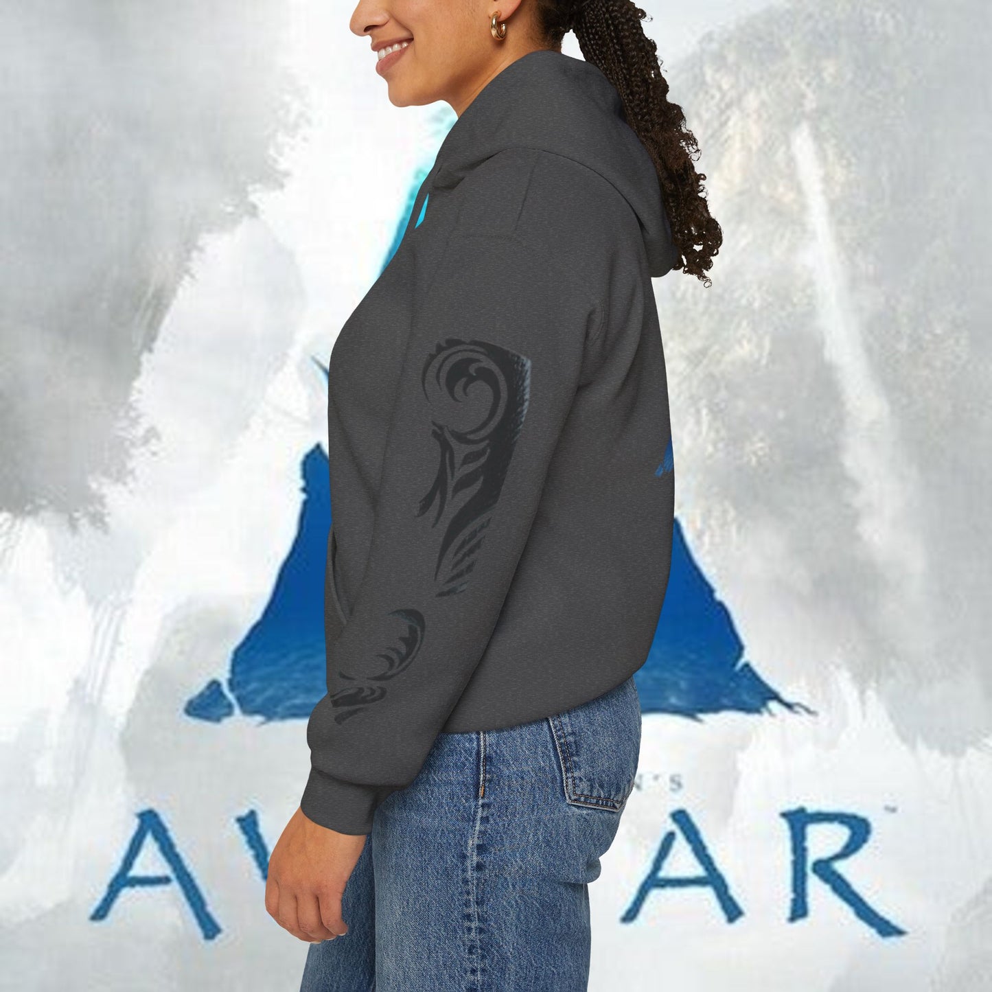 Avatar: Way of Water Na'Vi Hoodie — Indigenous-Inspired Design