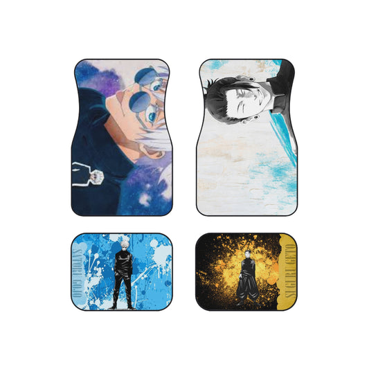 Strongest Duo -Car Floor Mats Set of 4 — Stylish Jujutsu-Inspired Character Design