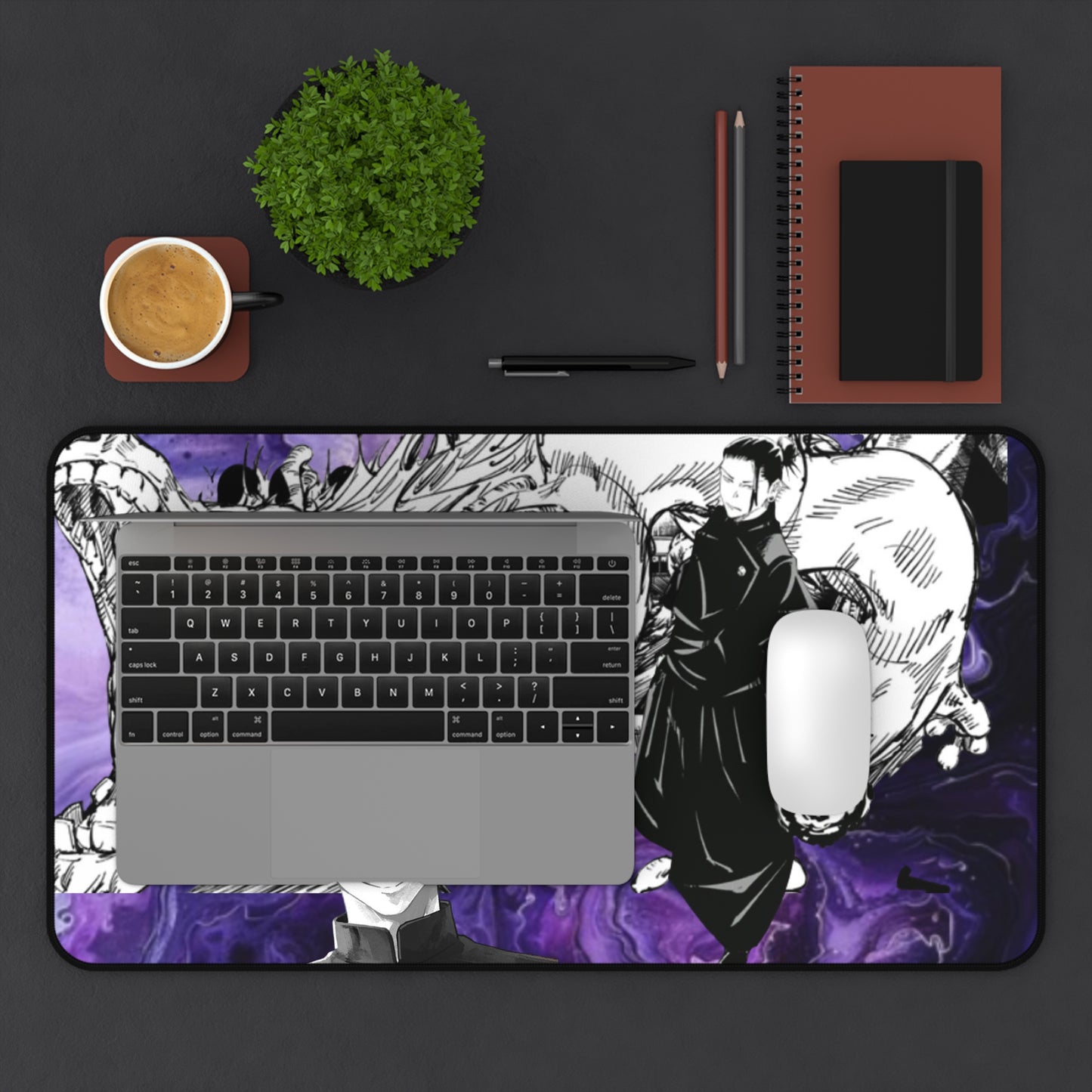 Jujutsu Kaisen-Inspired 'Young Geto' Manga Rainbow Dragon Desk Mat