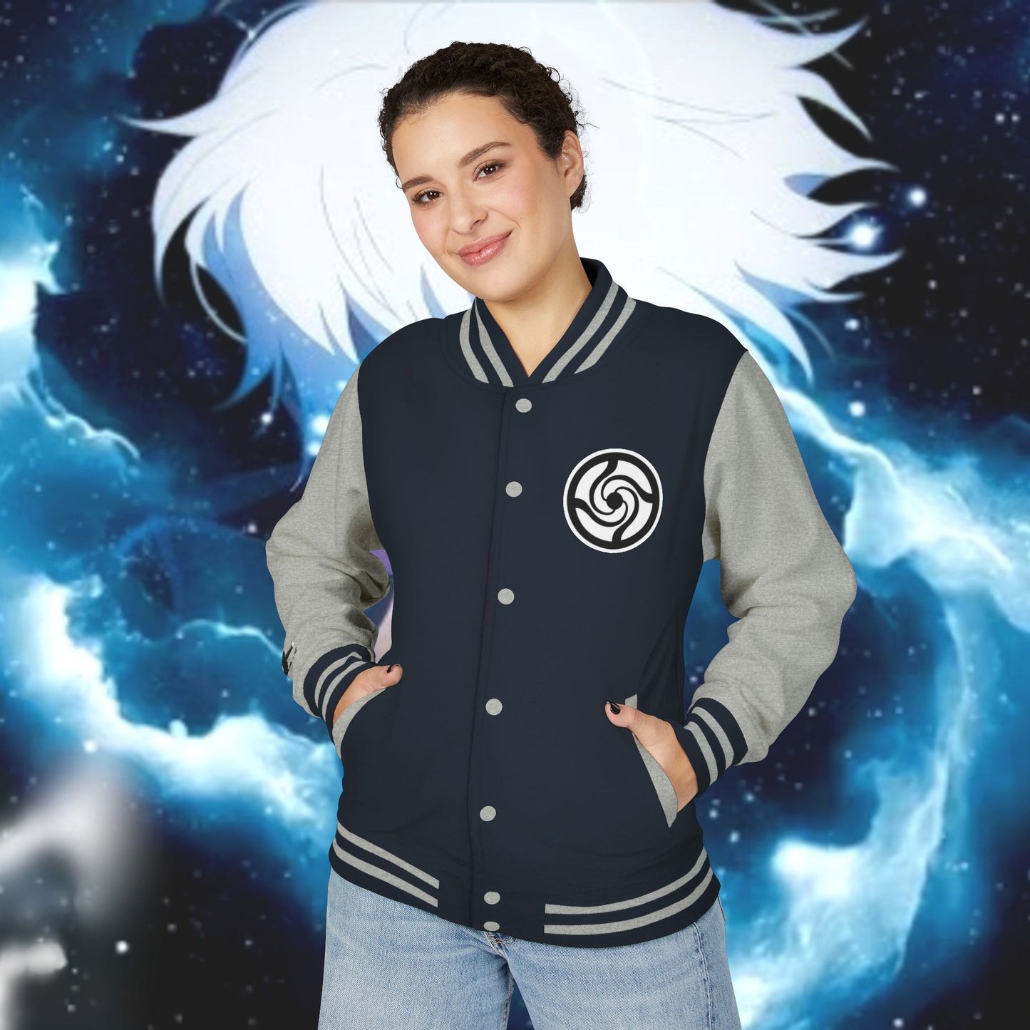 Gojo Satoru Infinite Void Letterman Jacket